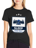 Sleep Under Stars Graphic T-Shirt