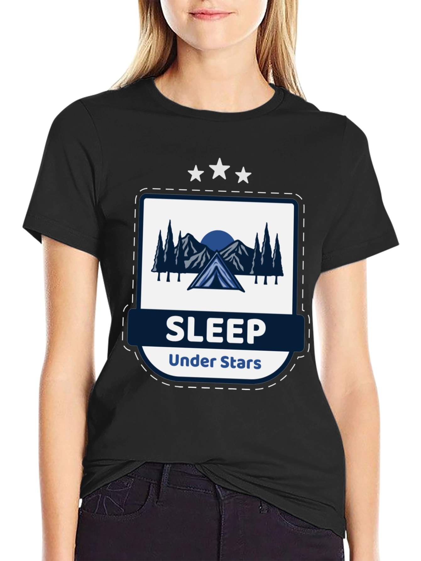 Sleep Under Stars Graphic T-Shirt