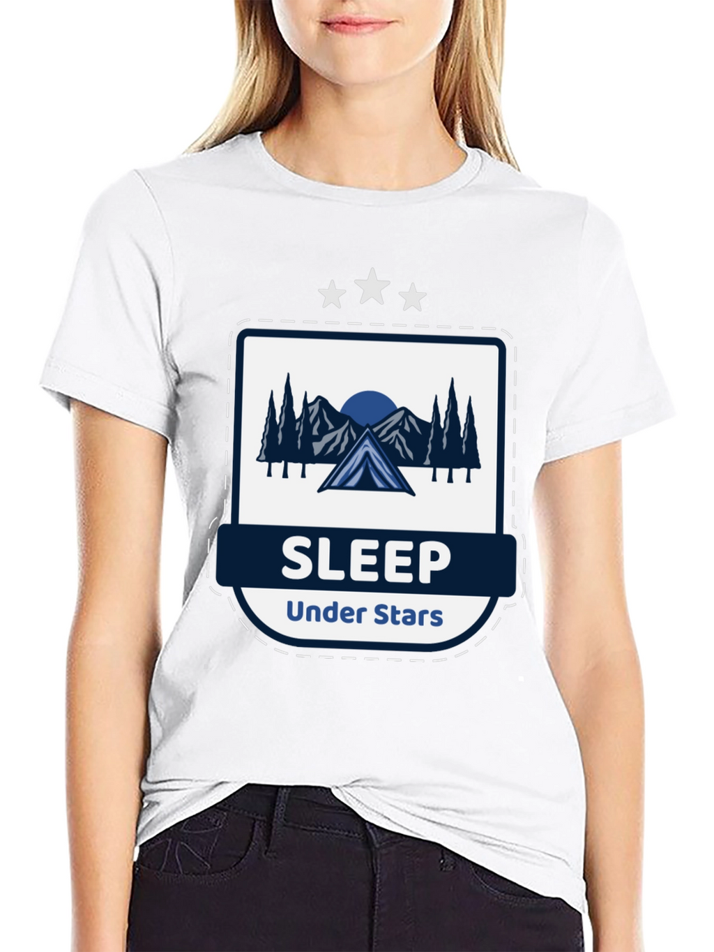 Sleep Under Stars Graphic T-Shirt
