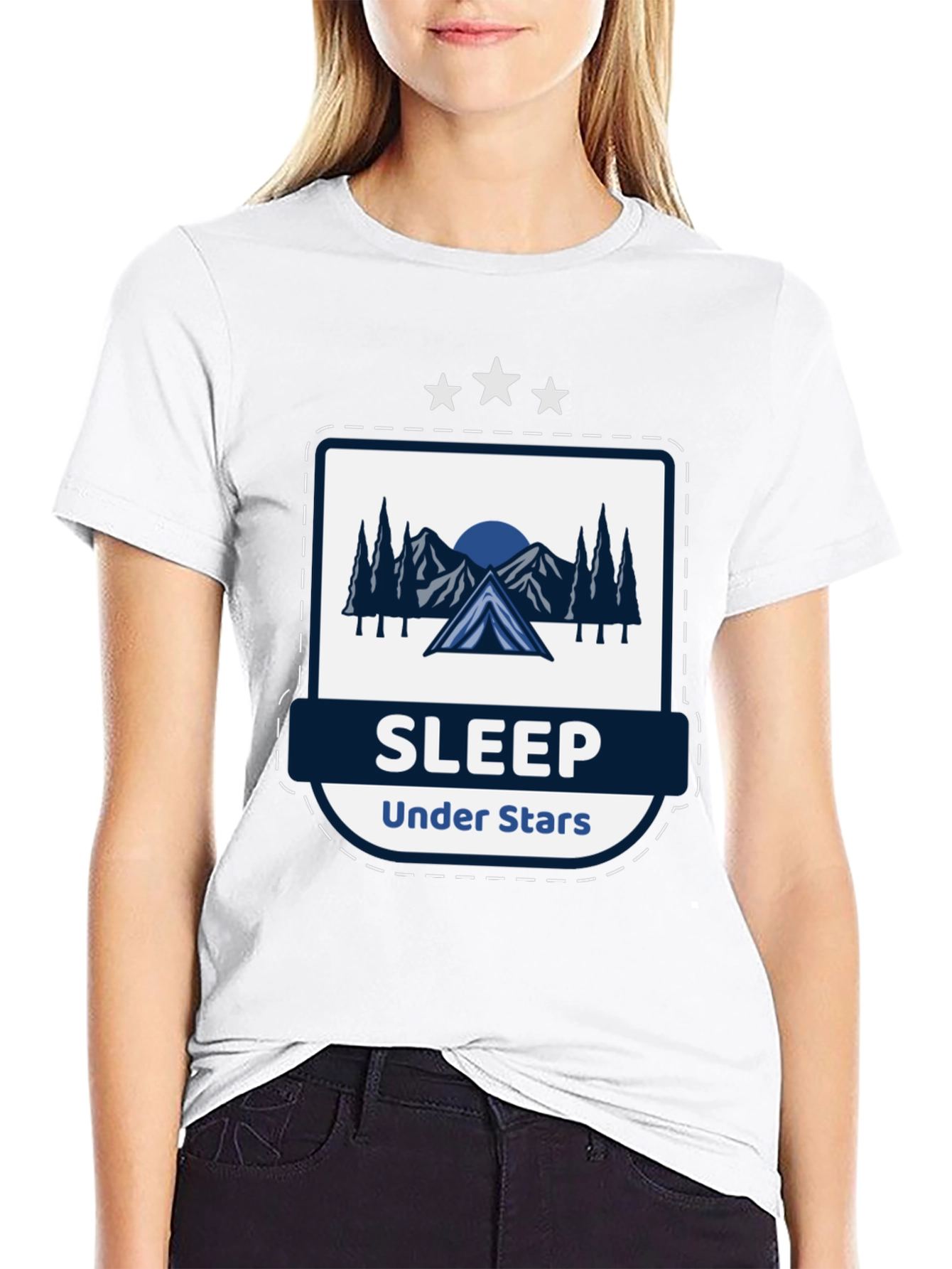 Sleep Under Stars Graphic T-Shirt