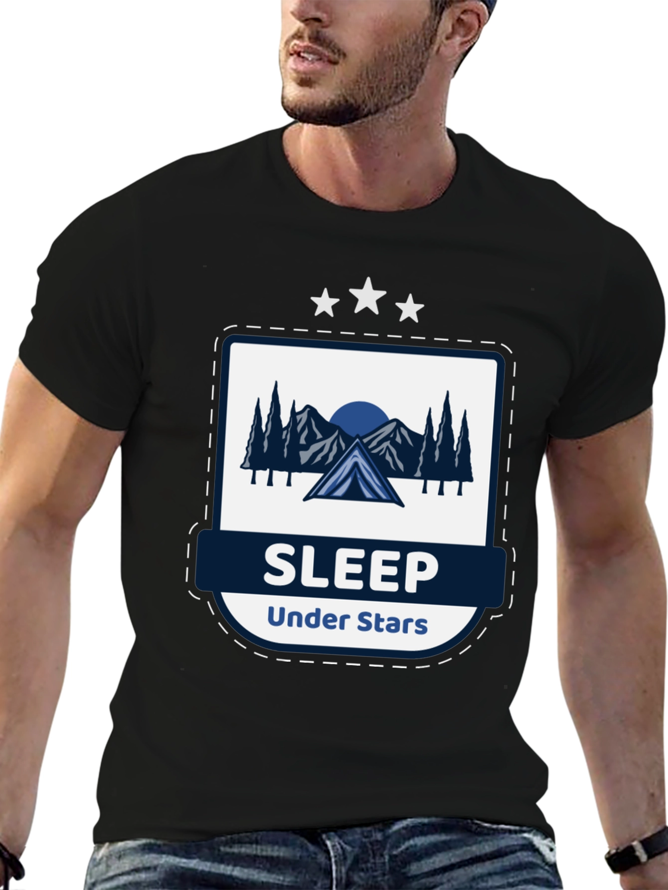 Sleep Under Stars Graphic T-Shirt