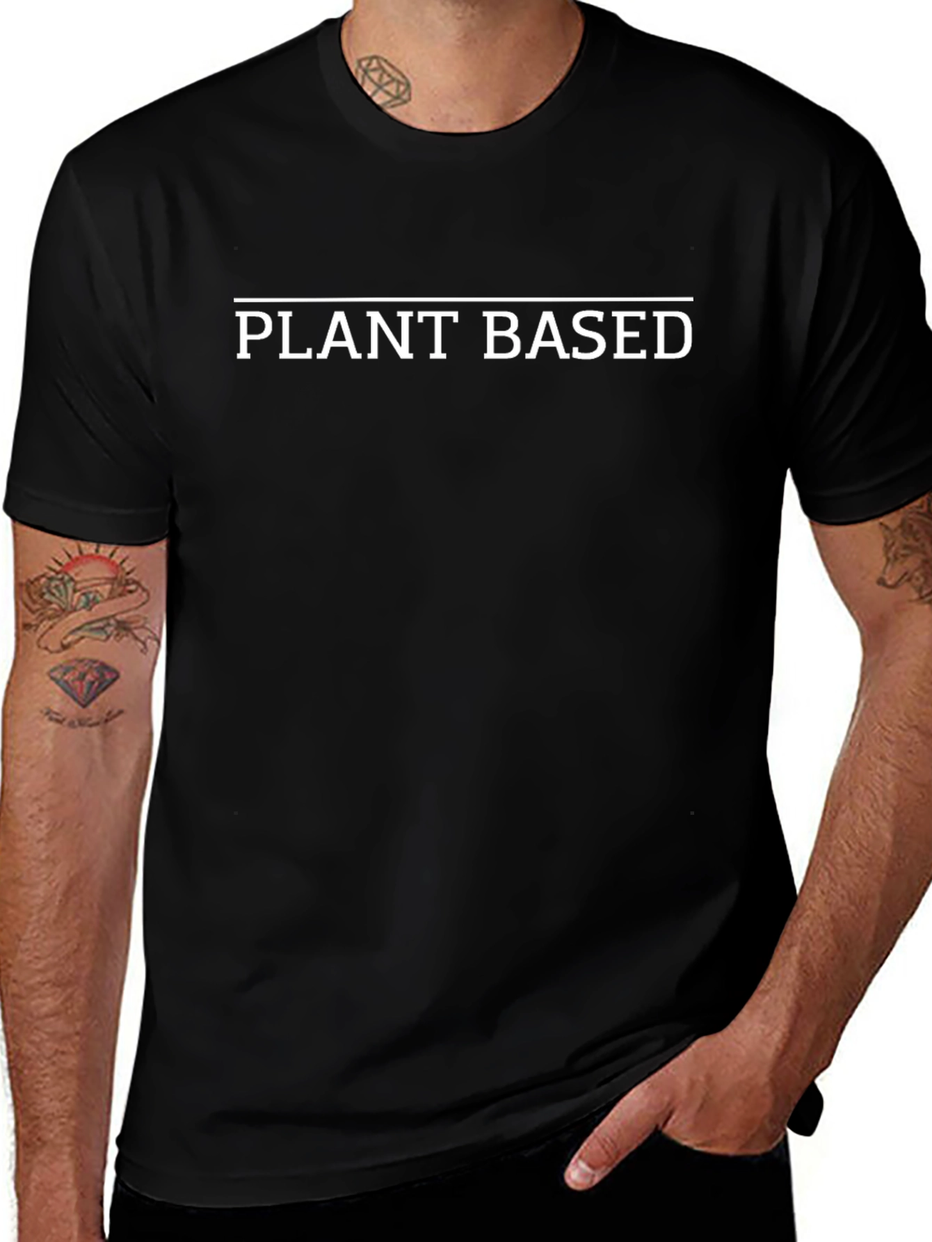 Plant Based Graphic Tee - Vegan Lifestyle Shirt