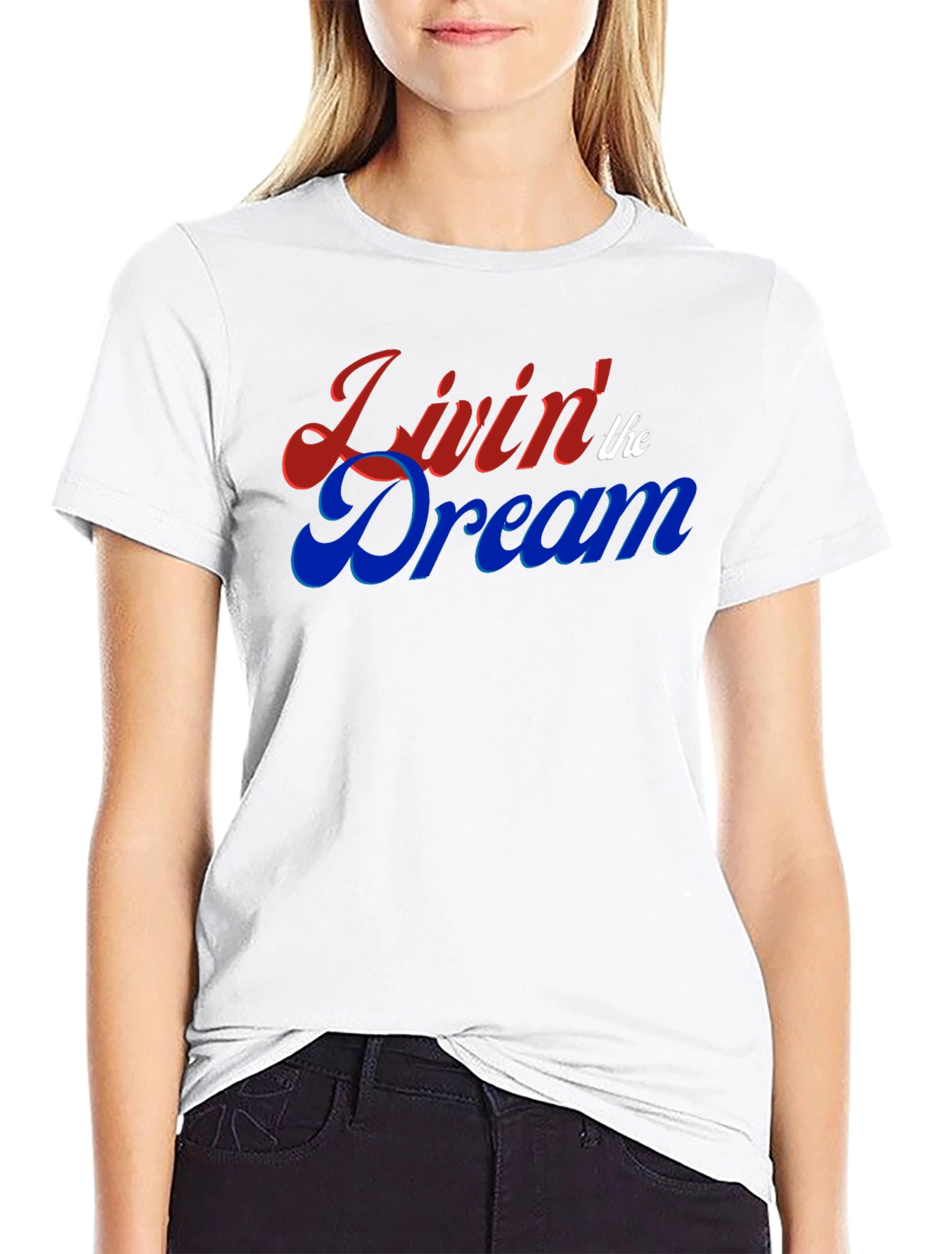 Livin the Dream Graphic Tee - Classic Fit