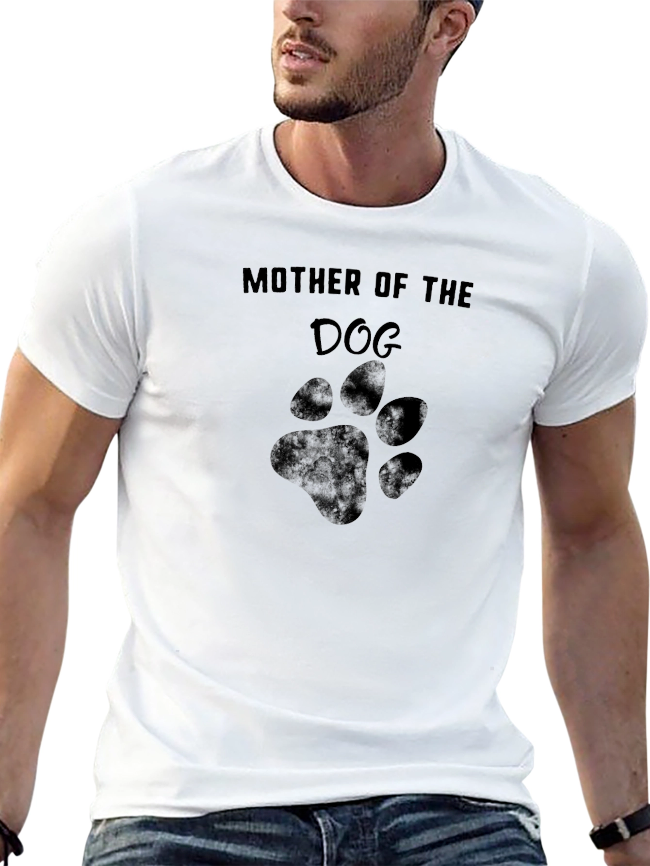 Mother of the Dog T-Shirt – Funny Dog Mom Graphic Tee