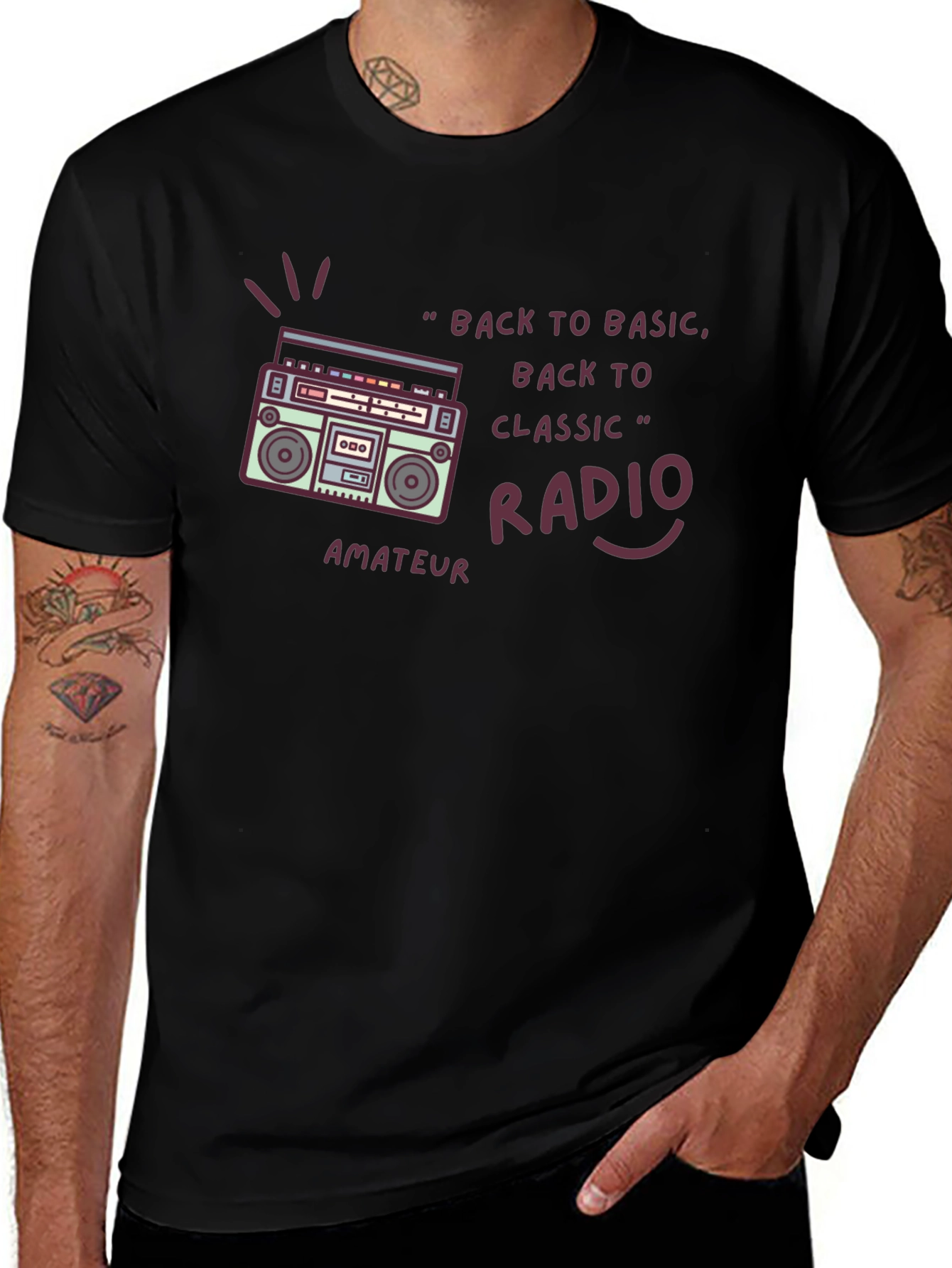 Back to Basic Radio T-Shirt