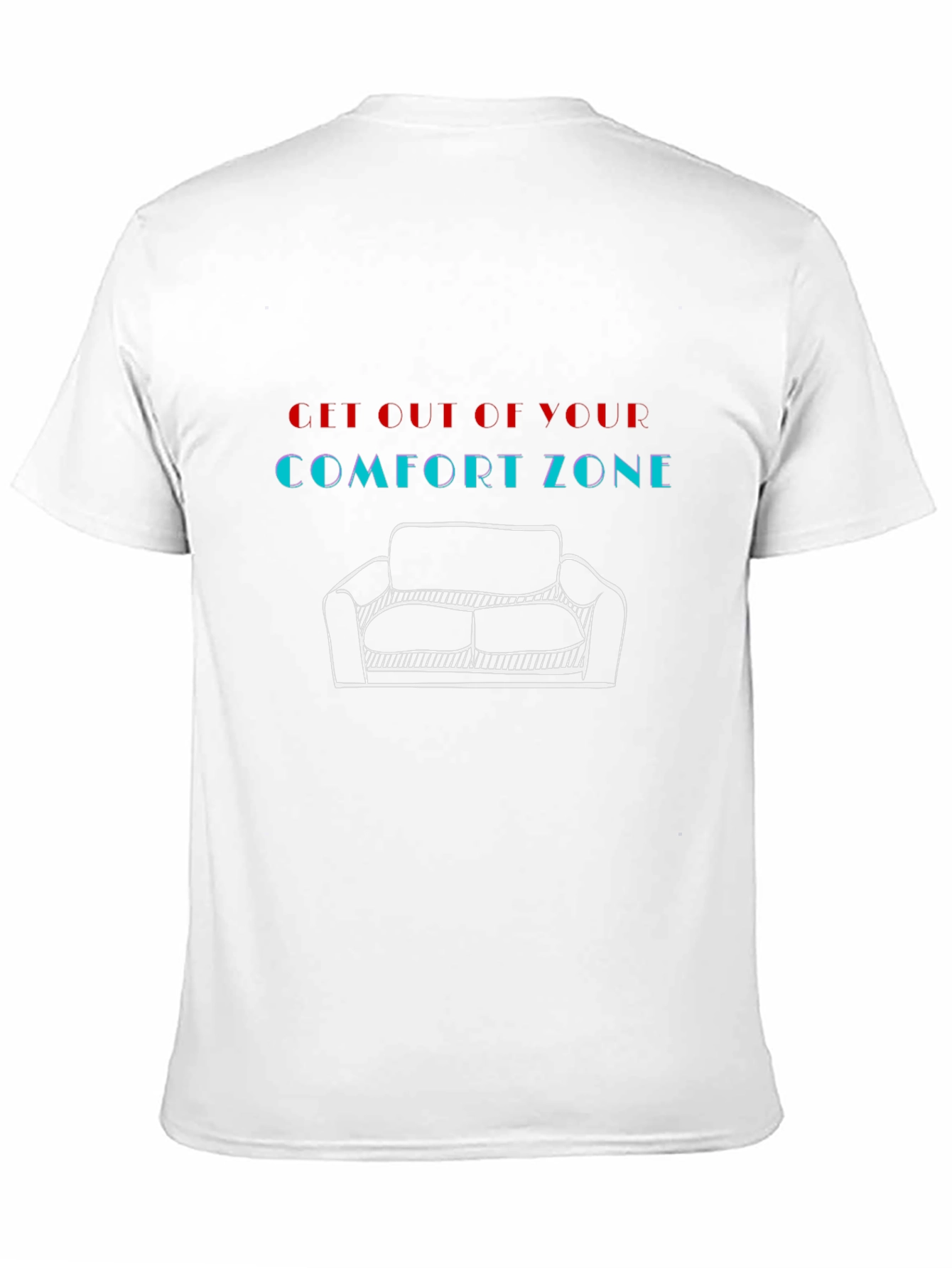 Comfort Zone T-Shirt - Motivational Graphic Tee