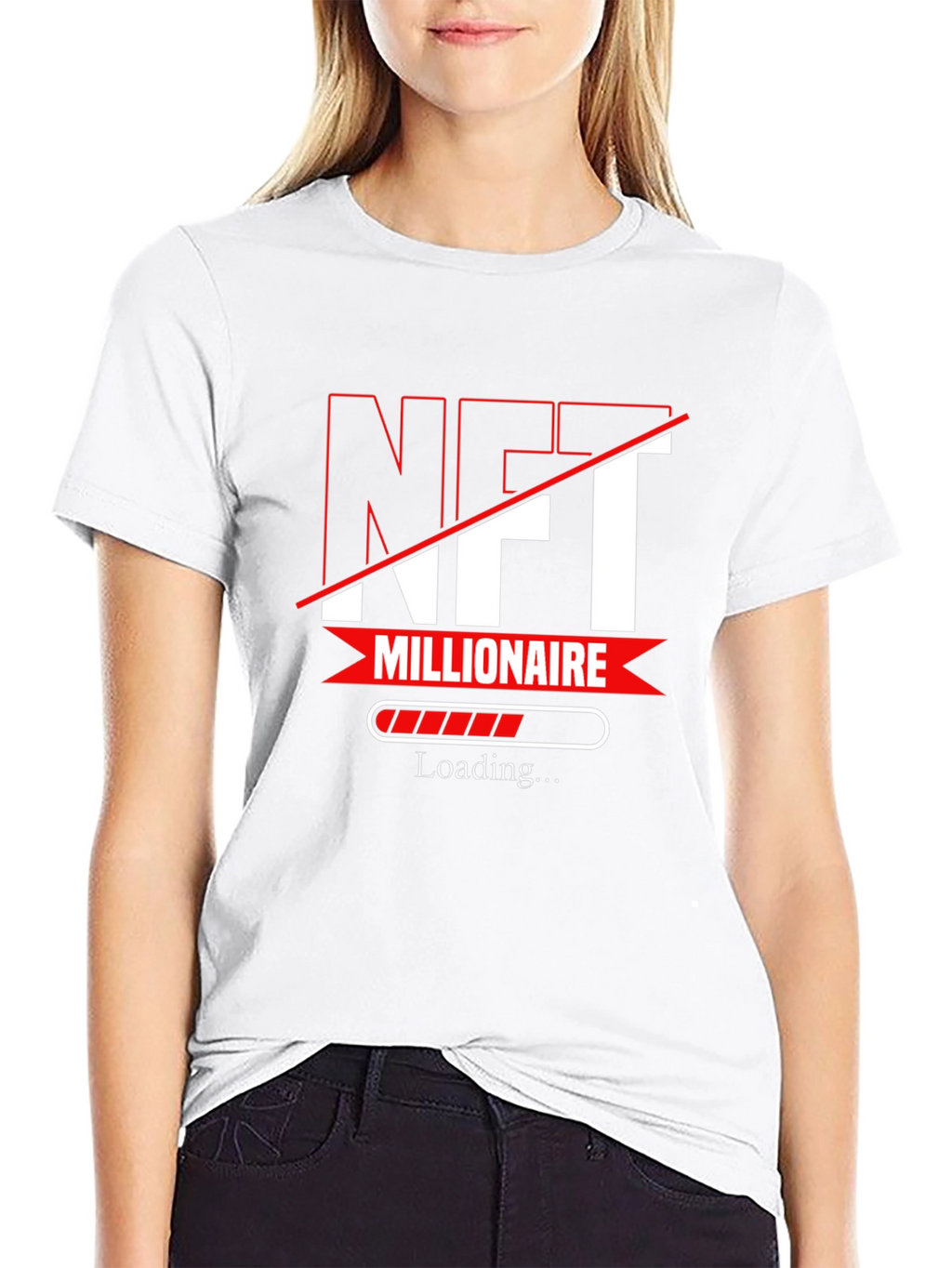NFT Millionaire Loading T-Shirt - Black