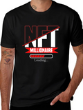 NFT Millionaire Loading T-Shirt - Black