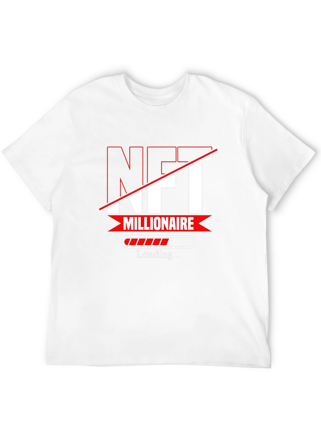 NFT Millionaire Loading T-Shirt - Black