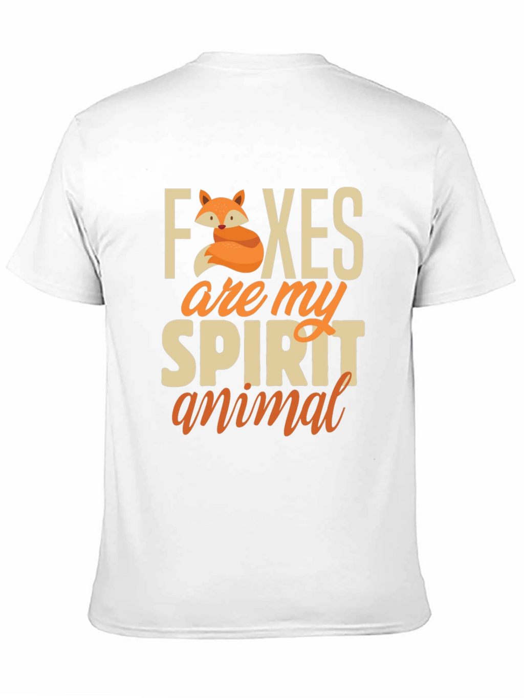 Fox Spirit Animal T-Shirt - Cute Graphic Tee