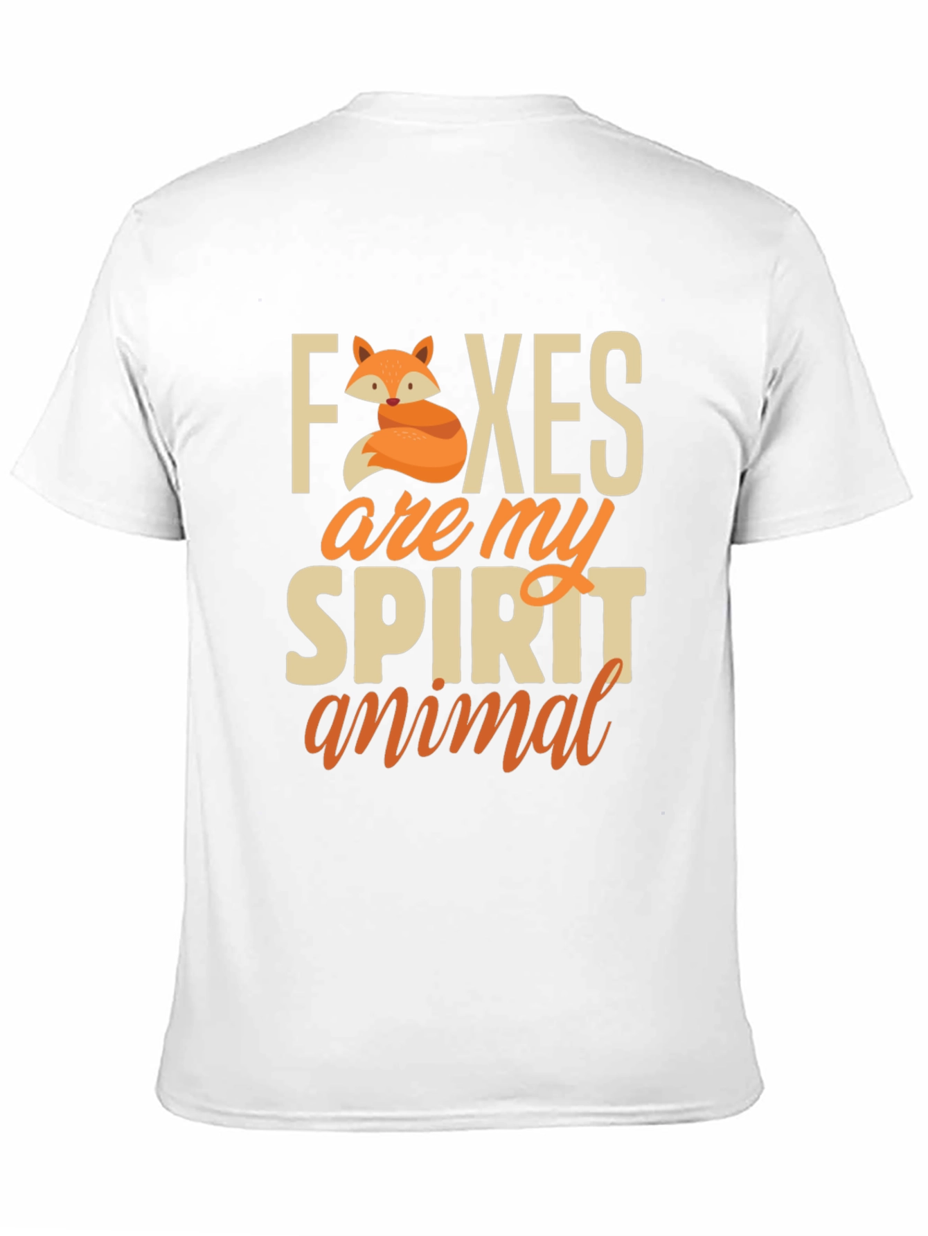 Fox Spirit Animal T-Shirt - Cute Graphic Tee