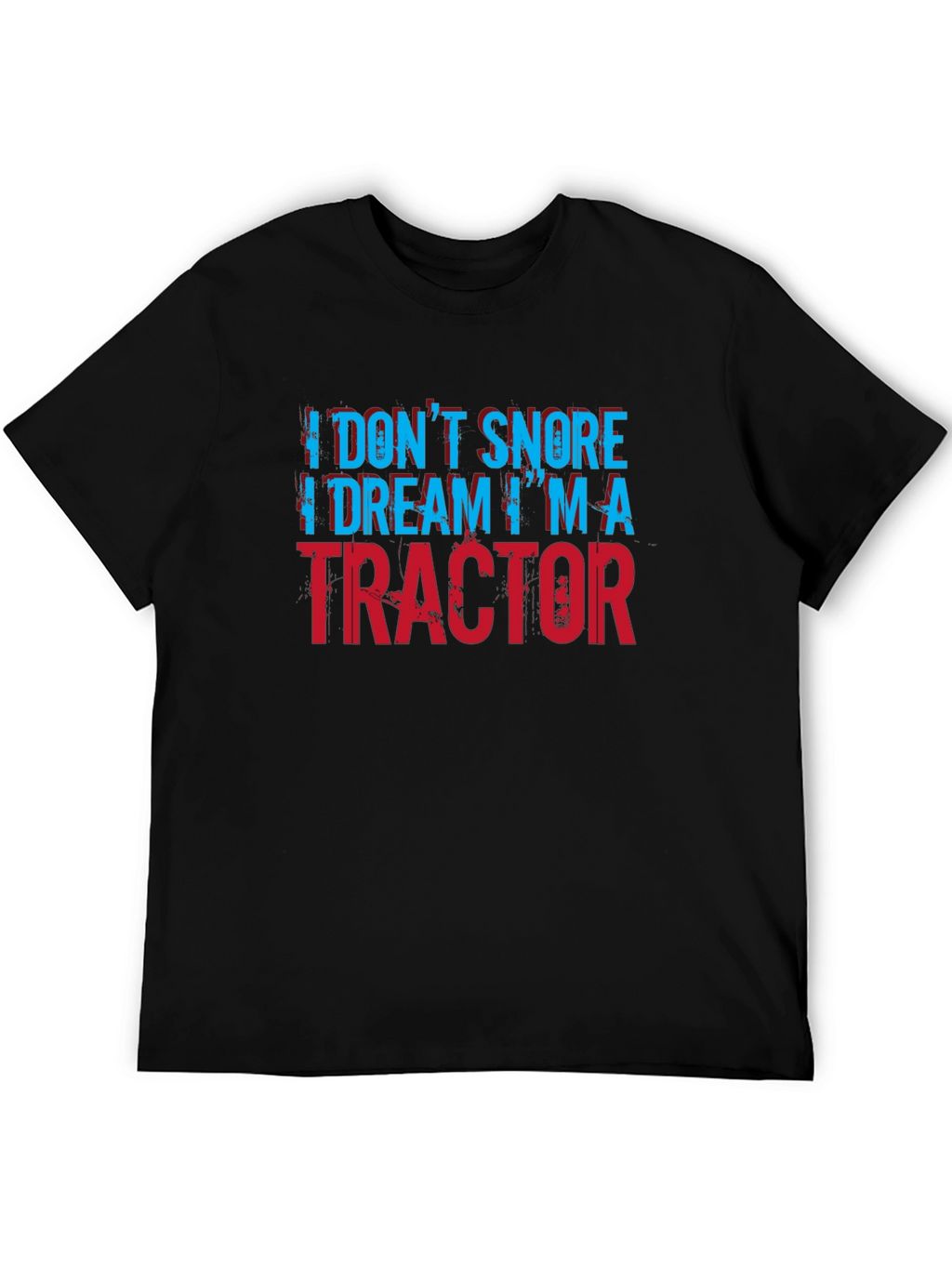 Tractor Dream Mens Tee - Black
