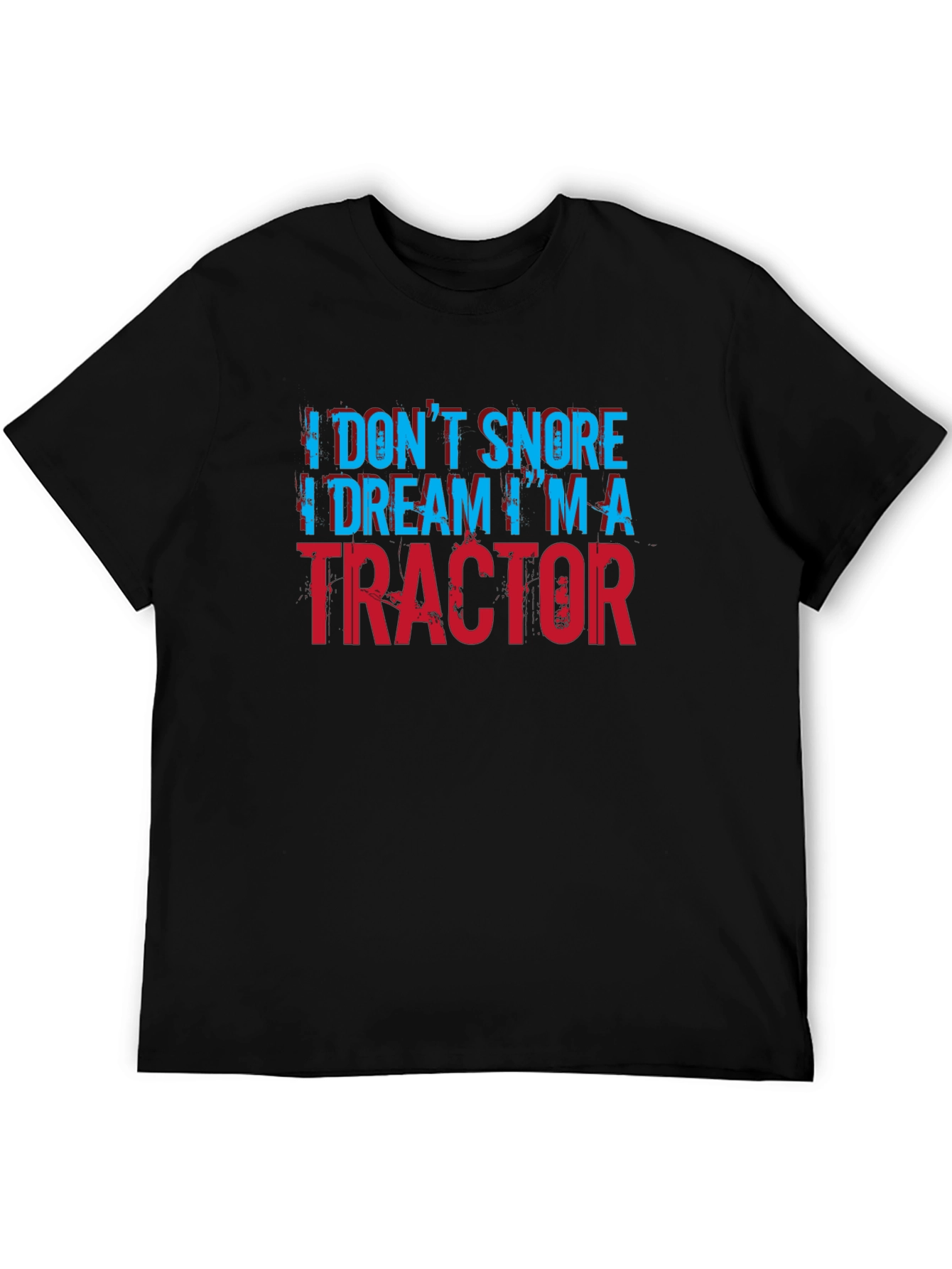 Tractor Dream Mens Tee - Black