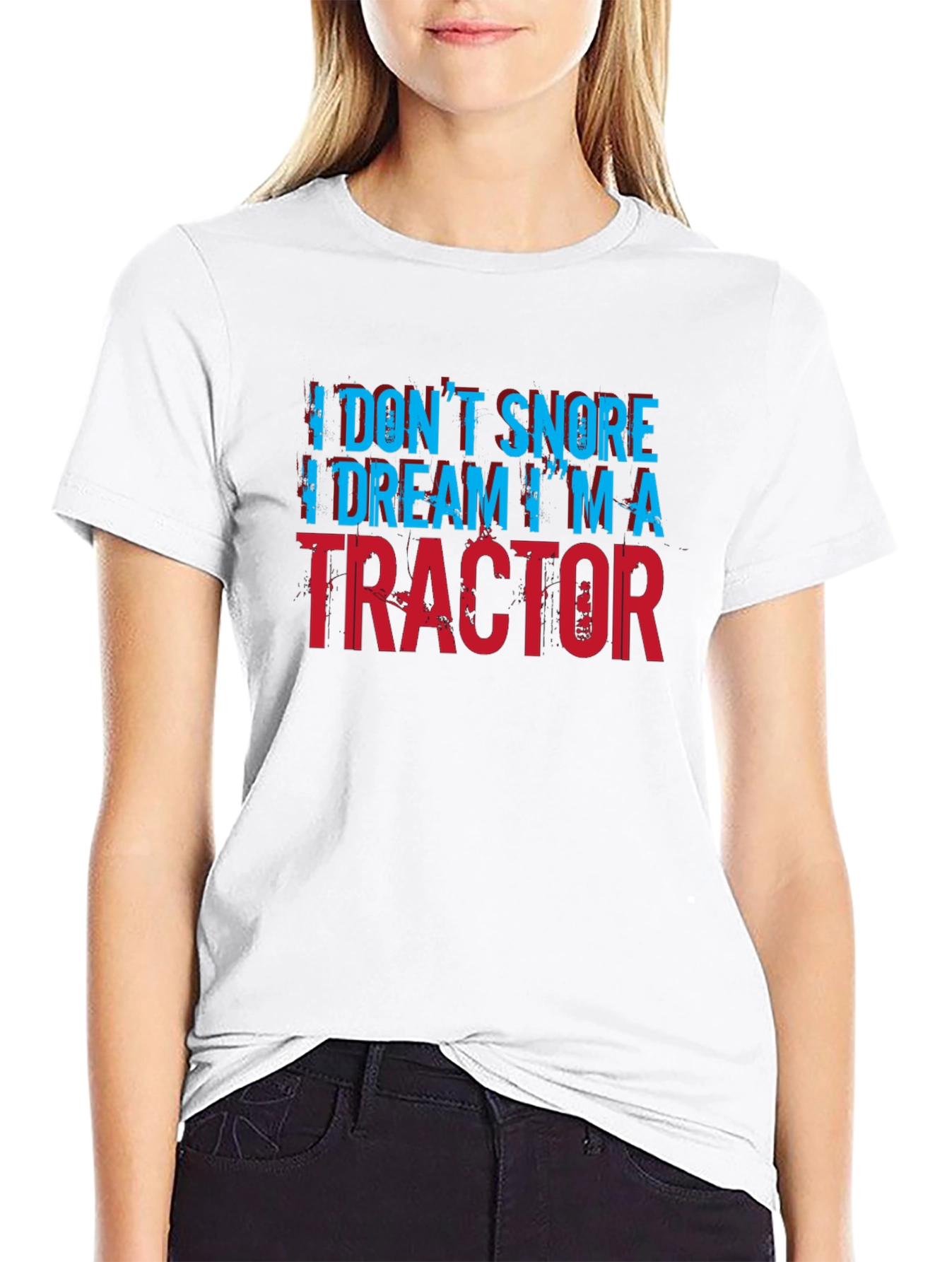 Tractor Dream Mens Tee - Black