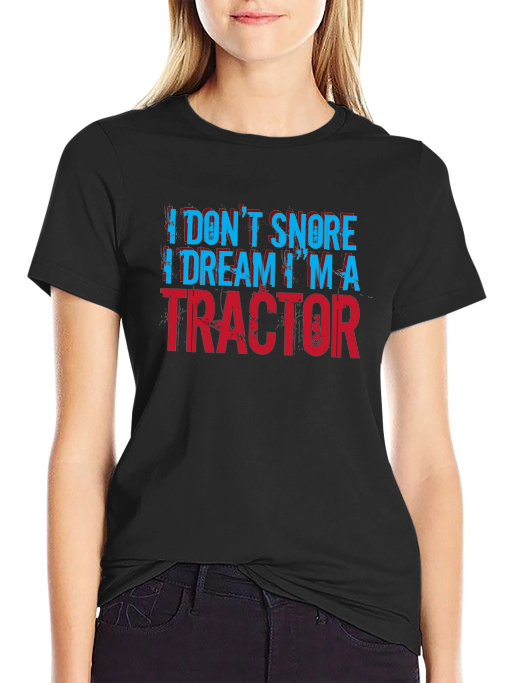 Tractor Dream Mens Tee - Black
