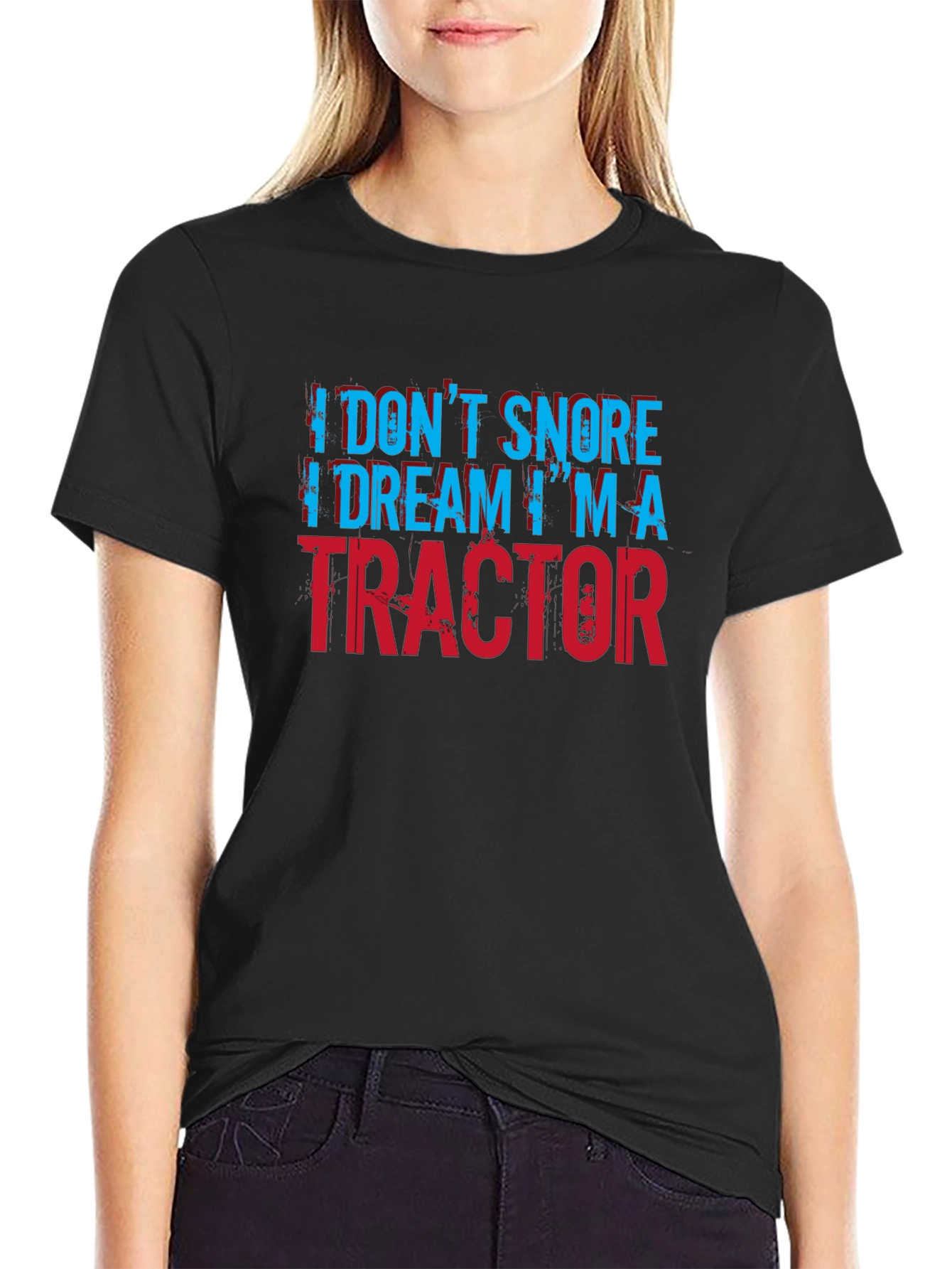 Tractor Dream Mens Tee - Black