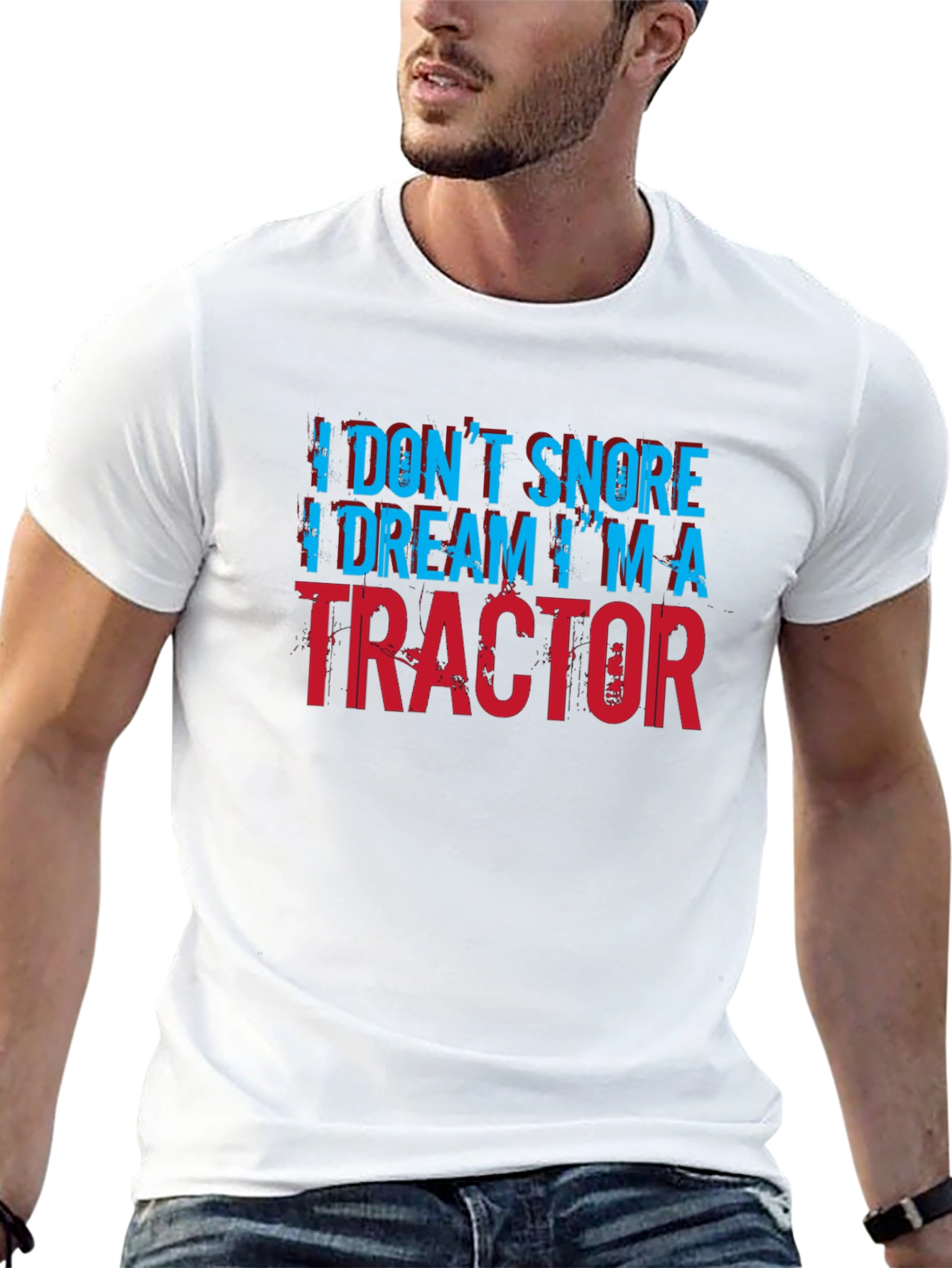 Tractor Dream Mens Tee - Black