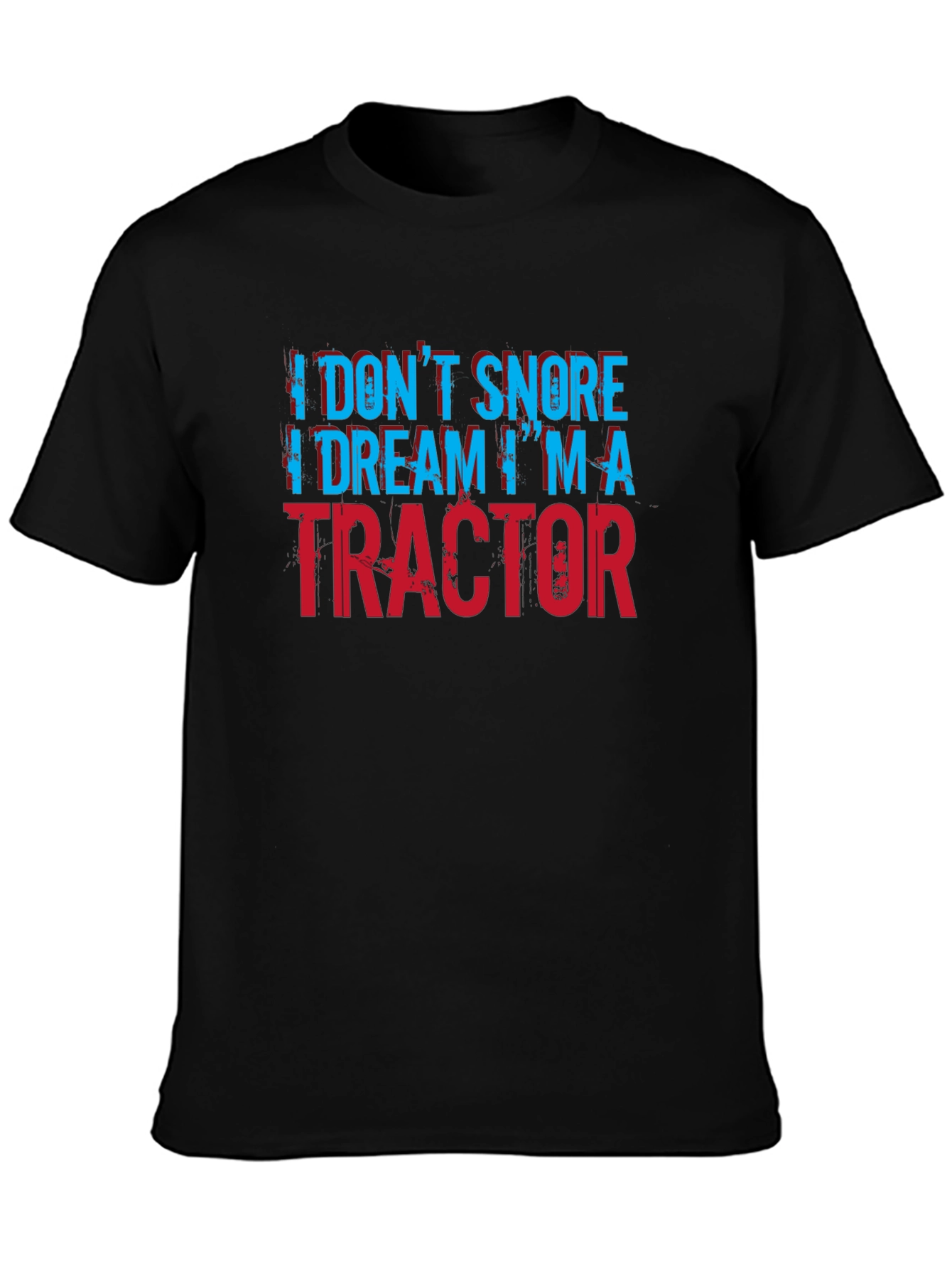 Tractor Dream Mens Tee - Black
