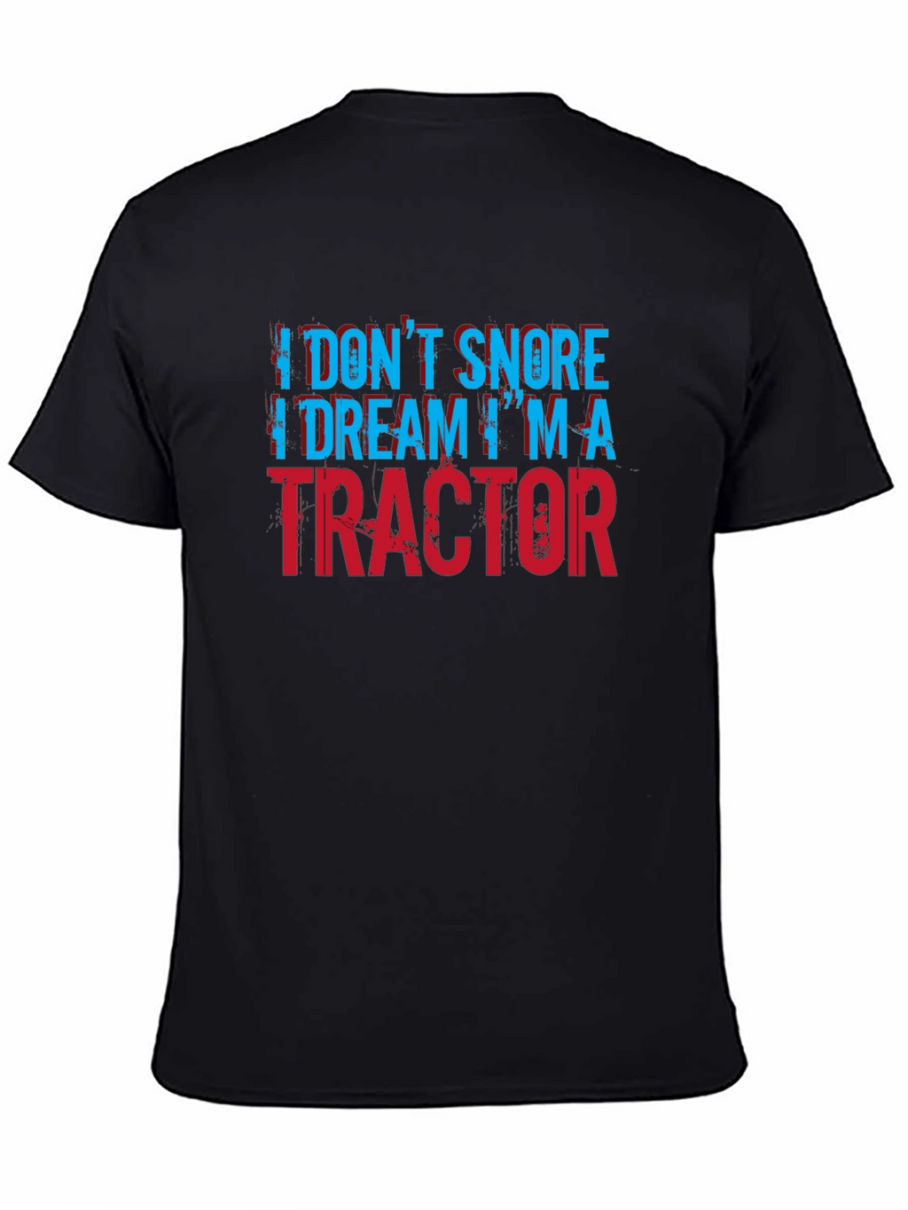 Tractor Dream Mens Tee - Black