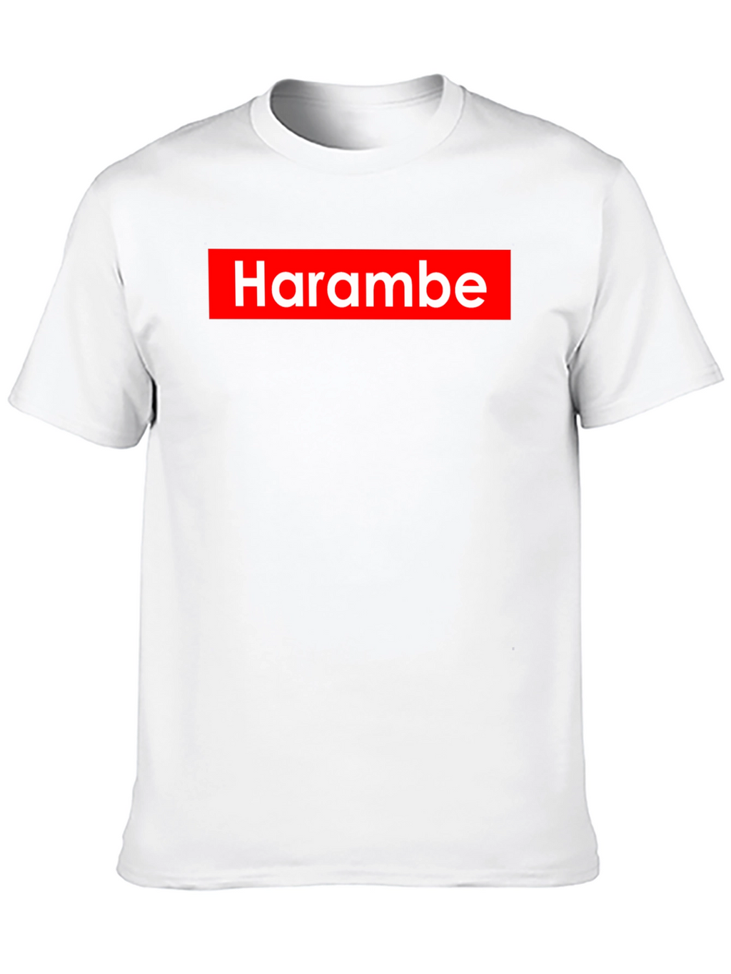 Harambe Graphic Print T-Shirt - Supreme Style