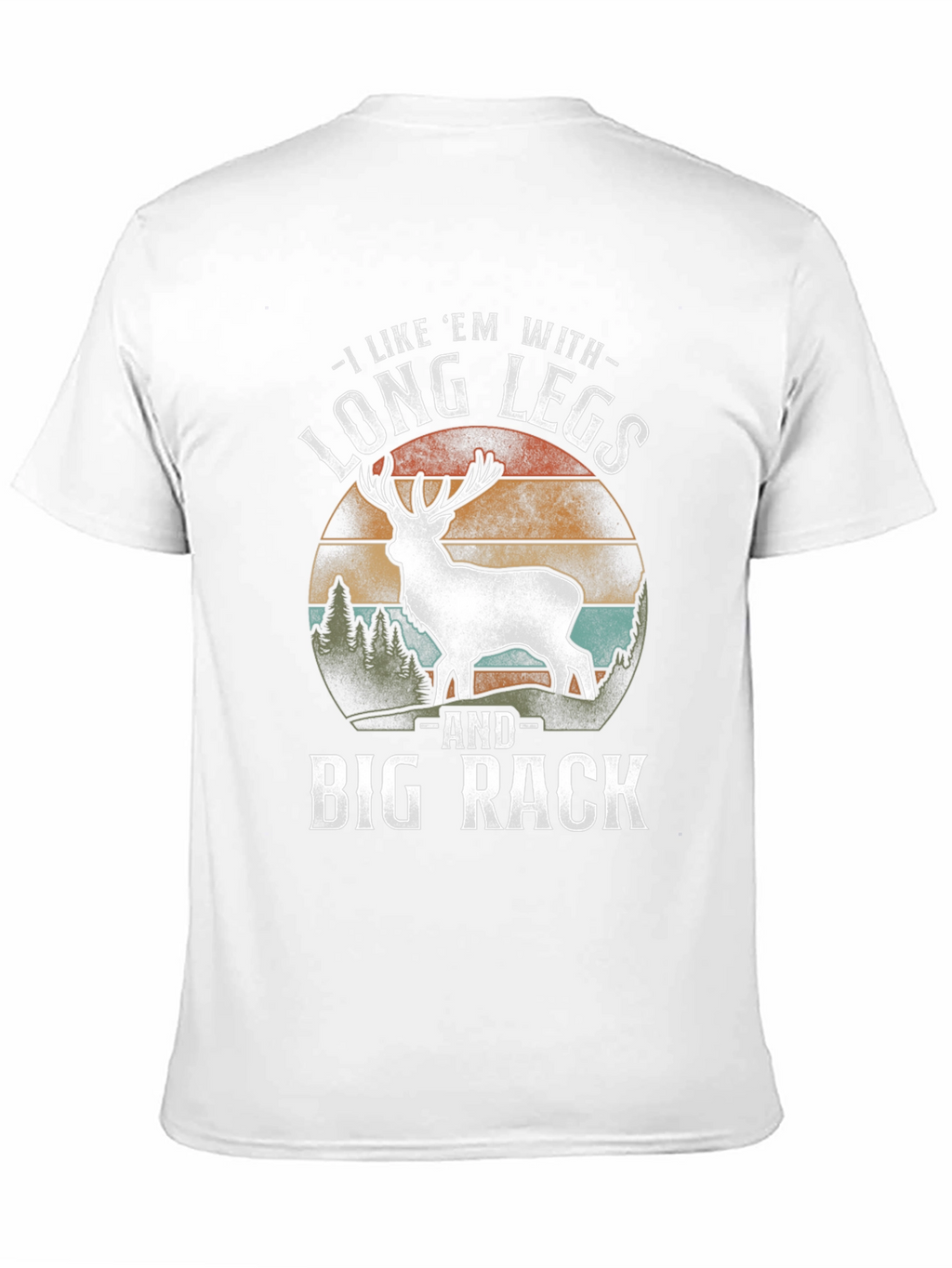 Long Legs & Big Rack Deer Graphic Tee