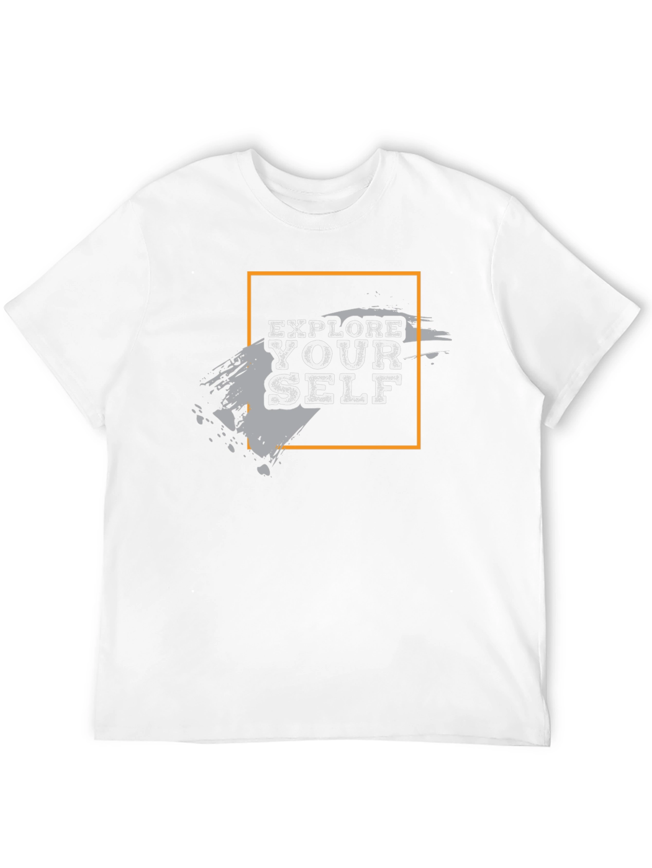 Explore Yourself Graphic Black T-Shirt