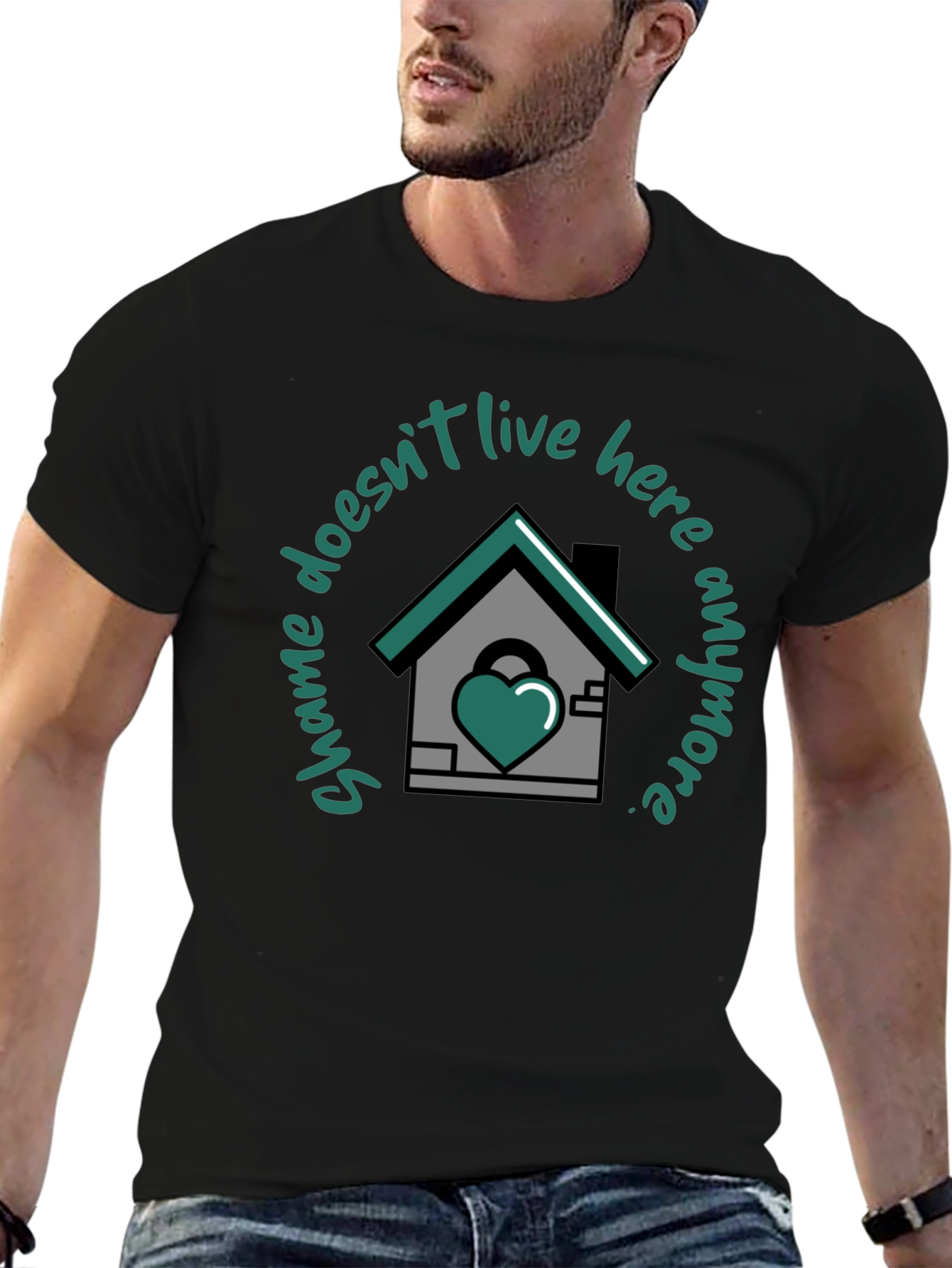 Shame Doesnt Live Here Anymore Graphic T-Shirt