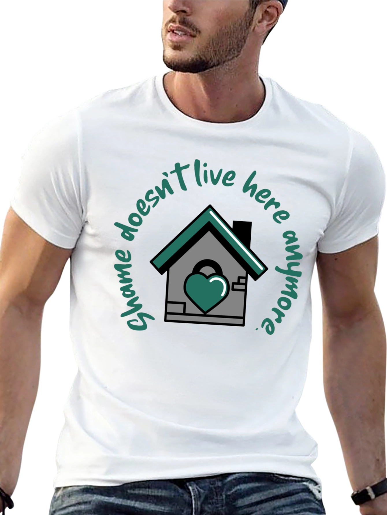 Shame Doesnt Live Here Anymore Graphic T-Shirt