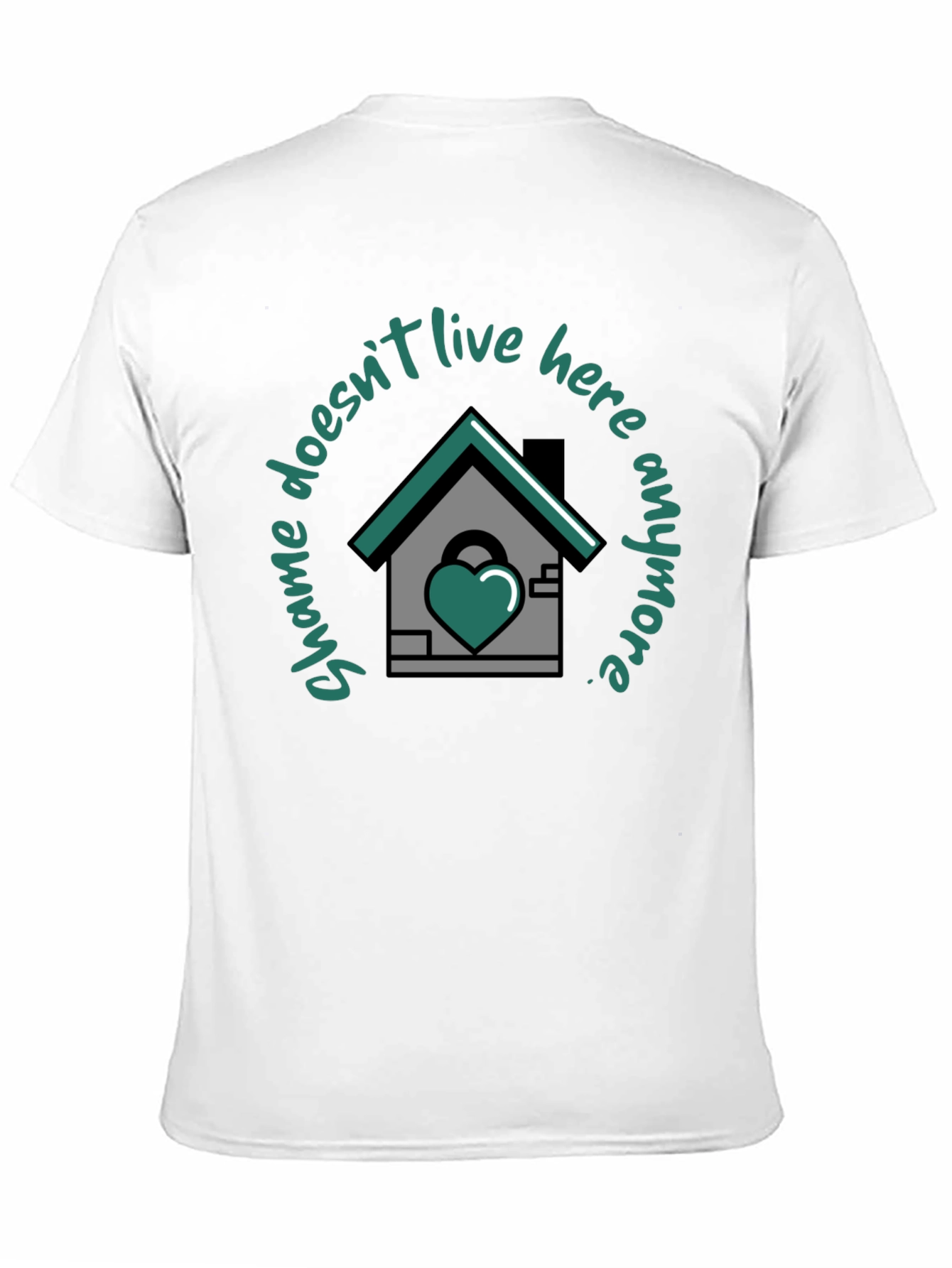 Shame Doesnt Live Here Anymore Graphic T-Shirt