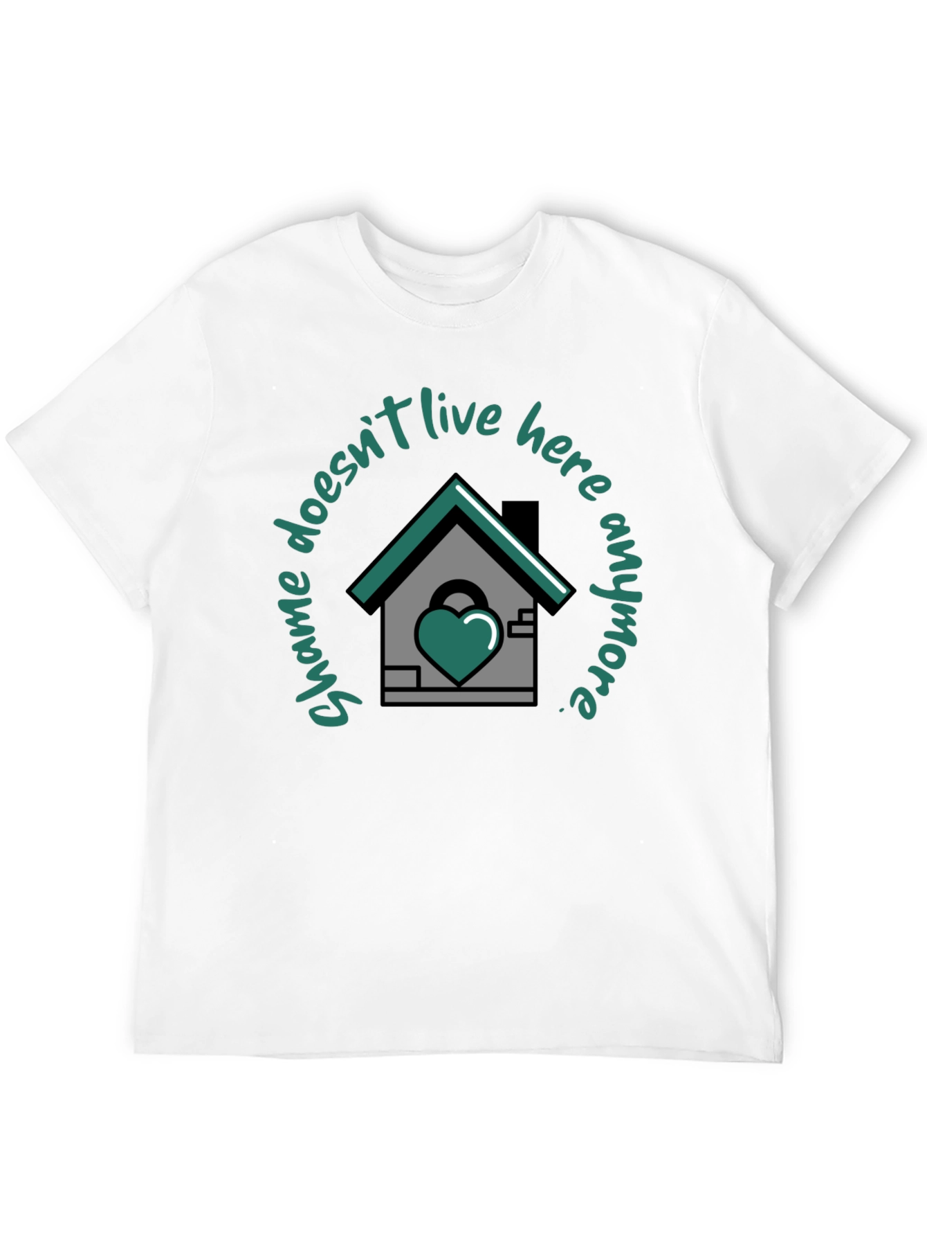 Shame Doesnt Live Here Anymore Graphic T-Shirt