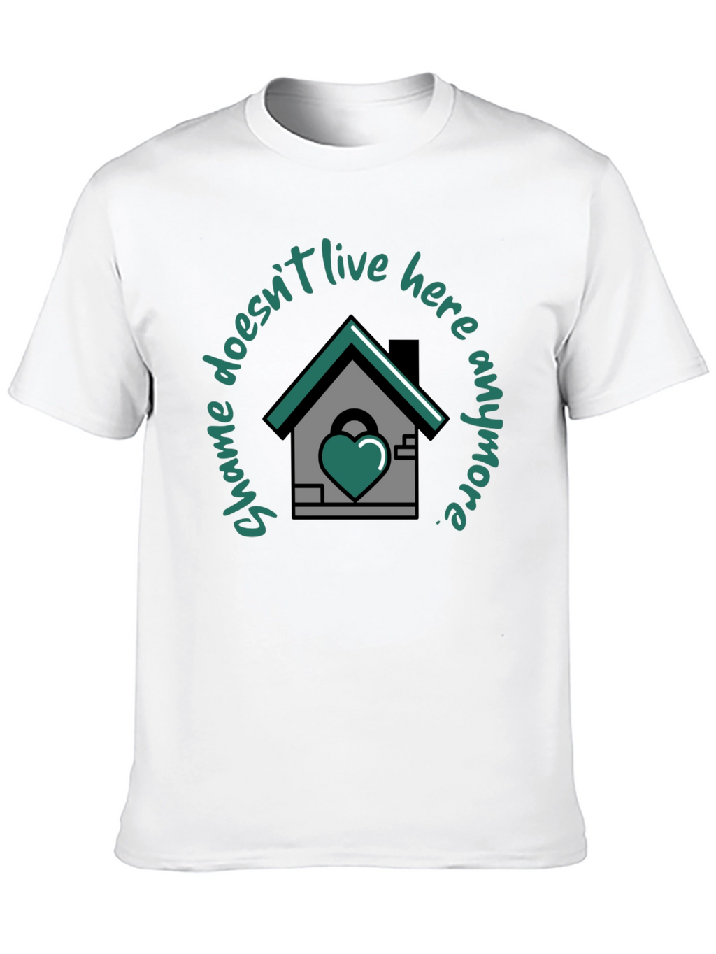 Shame Doesnt Live Here Anymore Graphic T-Shirt