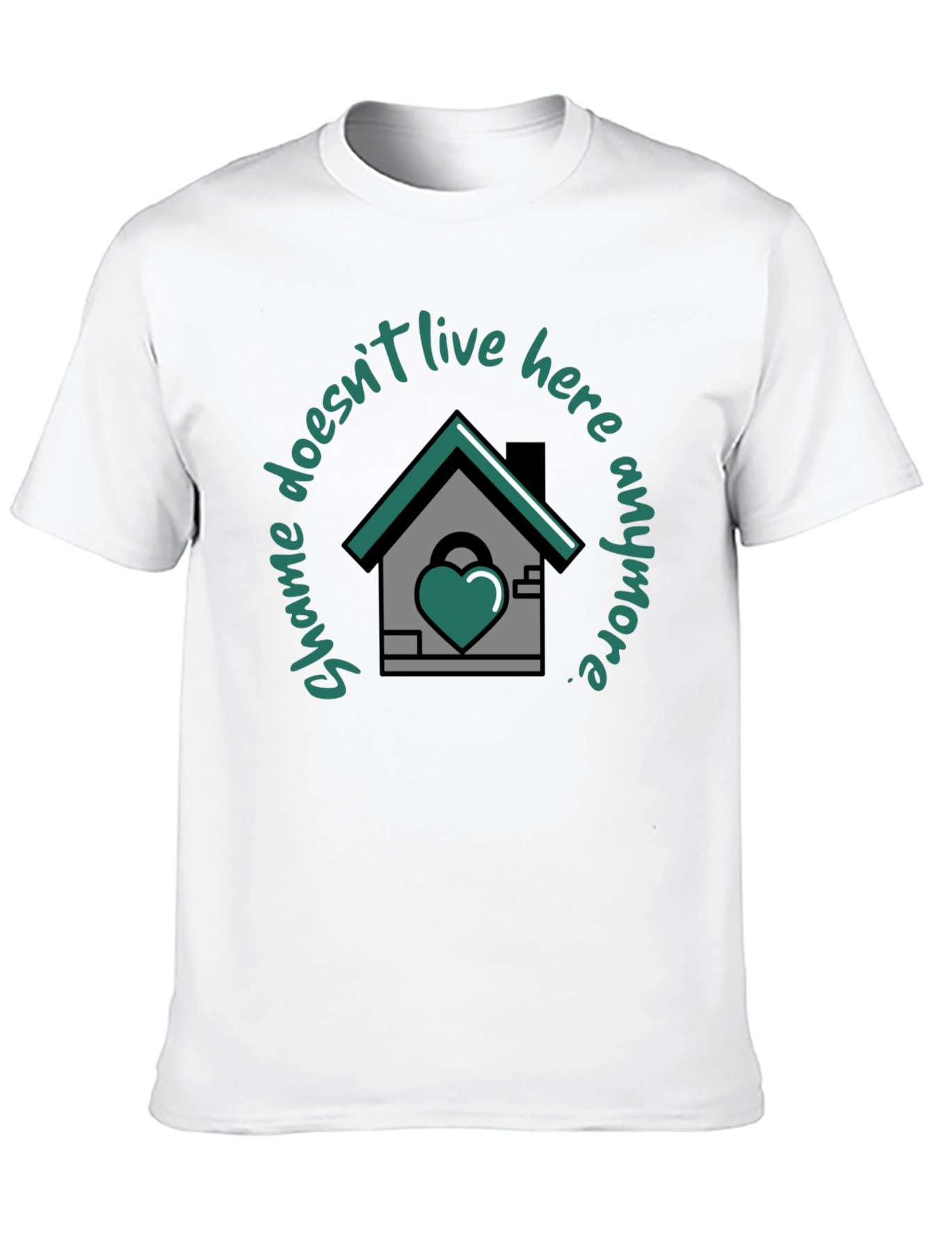 Shame Doesnt Live Here Anymore Graphic T-Shirt
