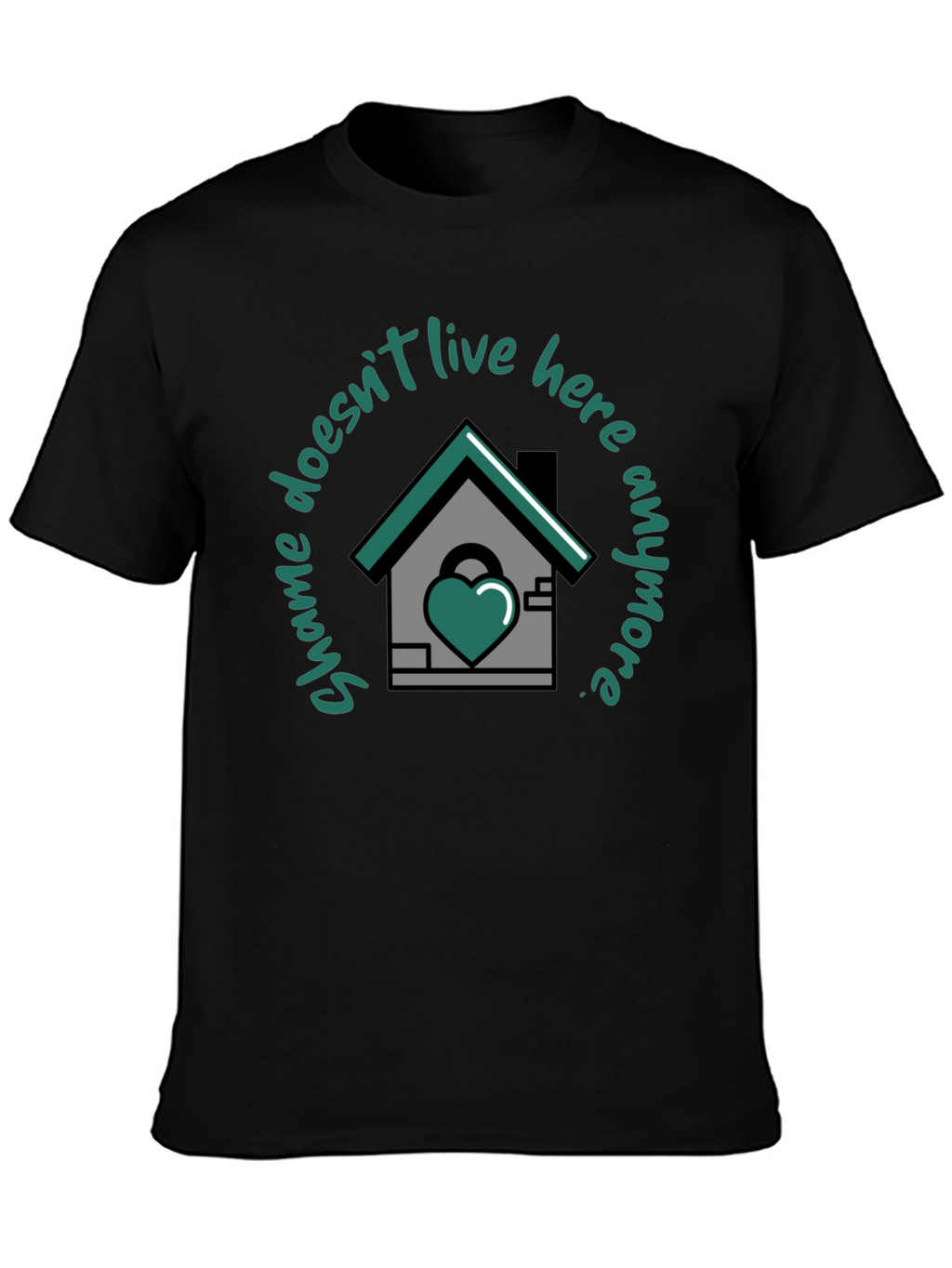 Shame Doesnt Live Here Anymore Graphic T-Shirt