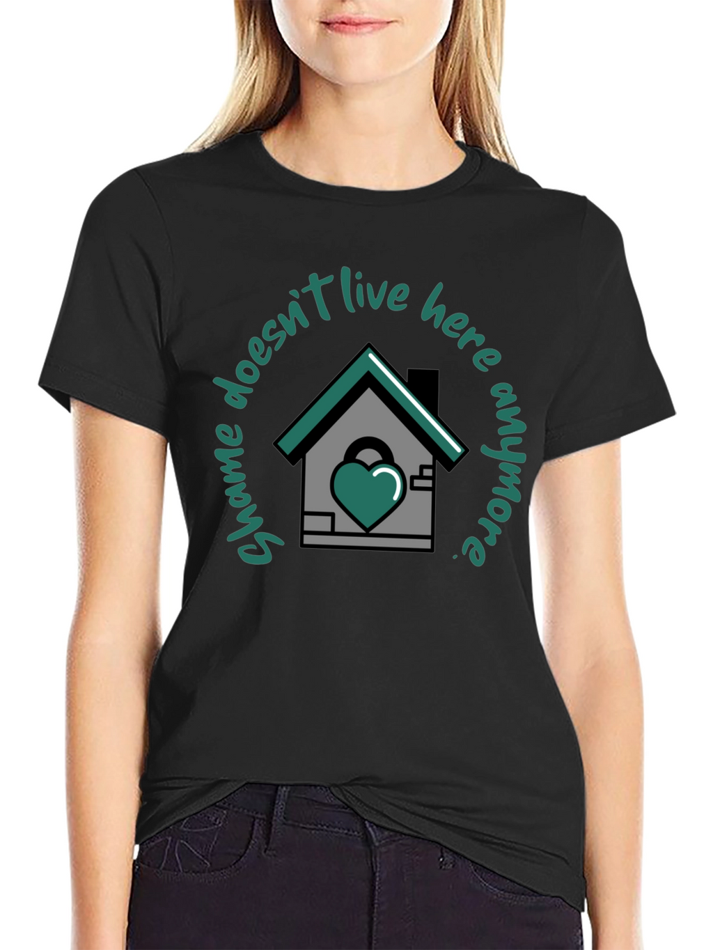 Shame Doesnt Live Here Anymore Graphic T-Shirt