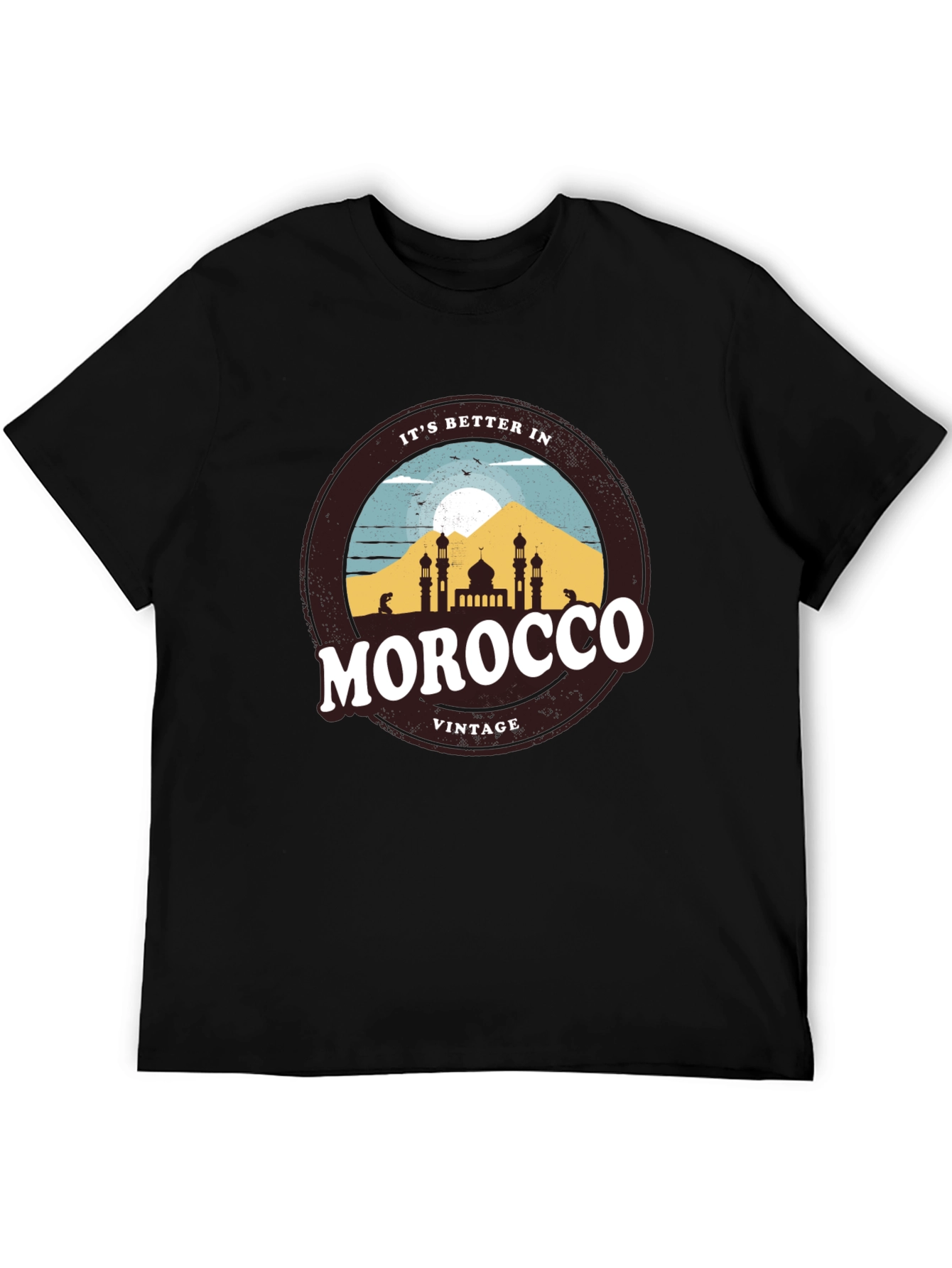 Morocco Vintage T-Shirt - Travel Souvenir Tee