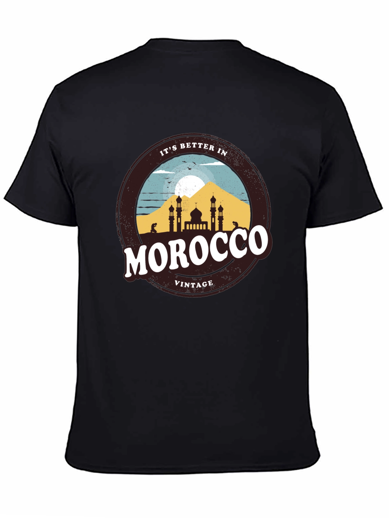 Morocco Vintage T-Shirt - Travel Souvenir Tee