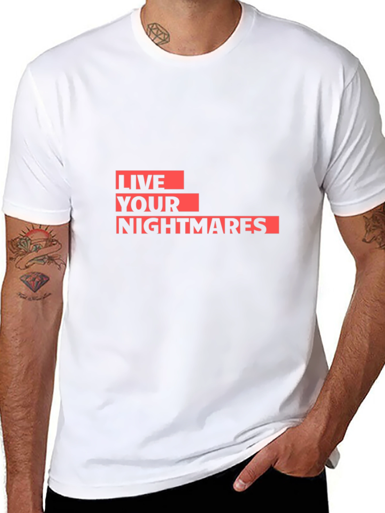 Live Your Nightmares Graphic Tee