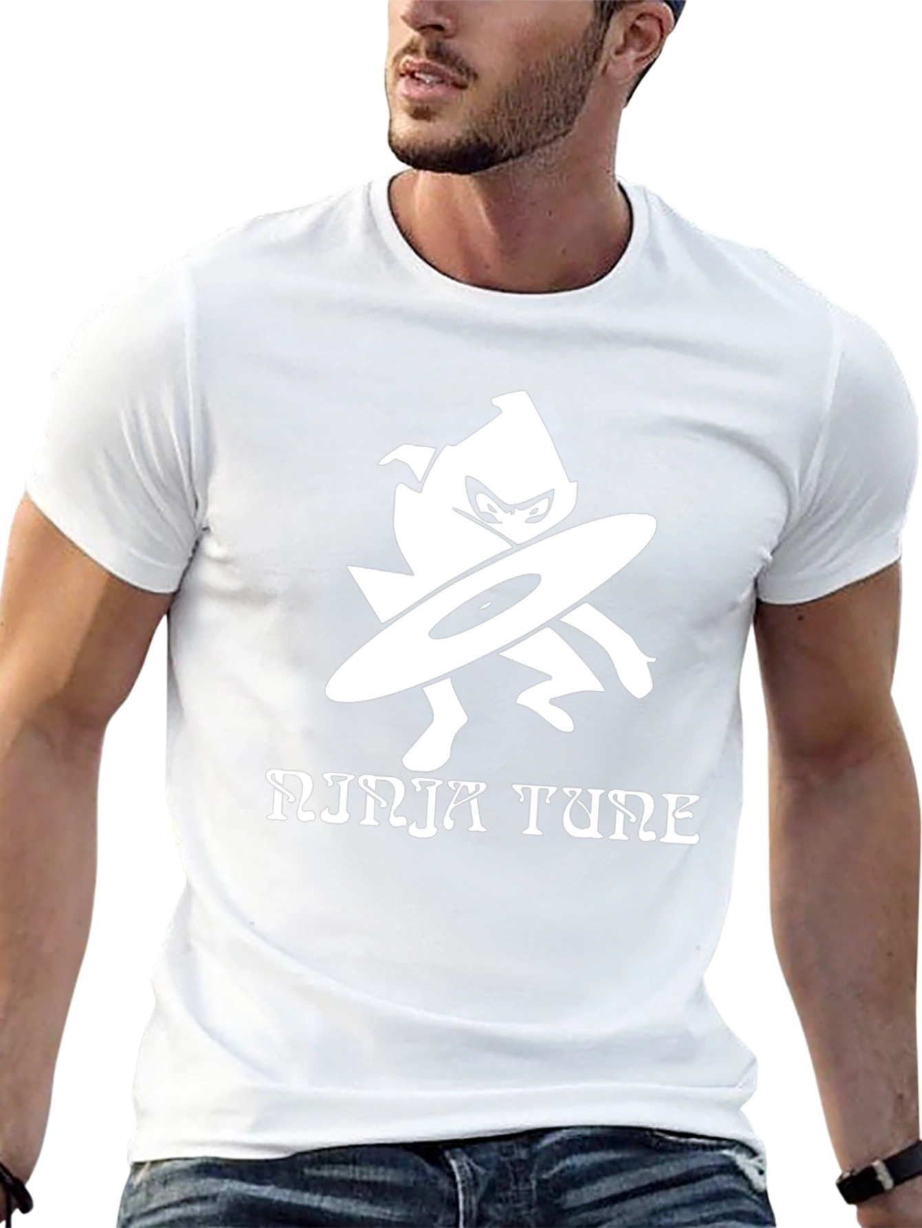Ninja Tune Black Graphic T-Shirt