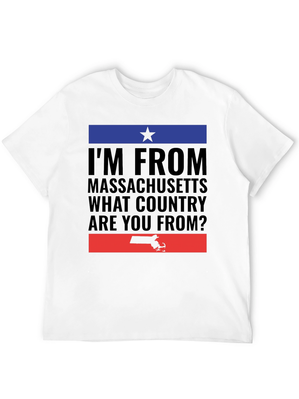 Massachusetts Pride T-Shirt - Where Are You From?