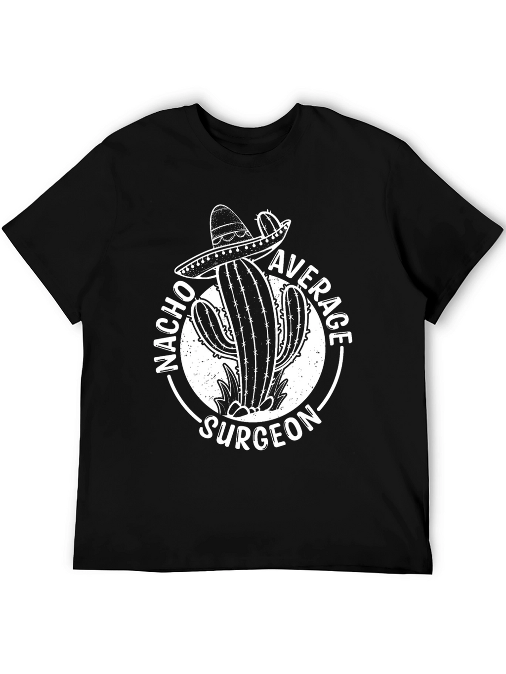 Nacho Average Surgeon Cactus Graphic Tee