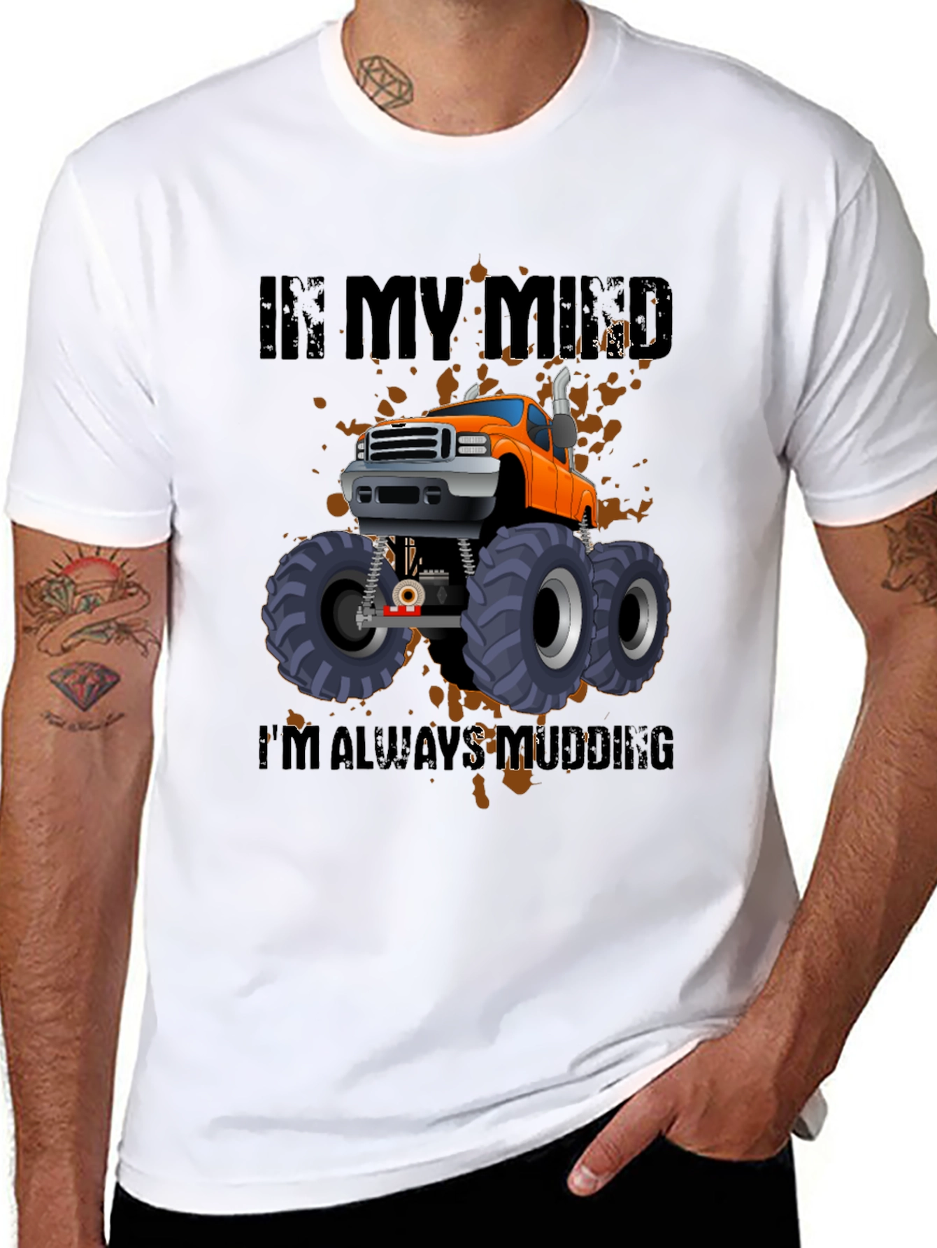 Monster Truck Mudding T-Shirt
