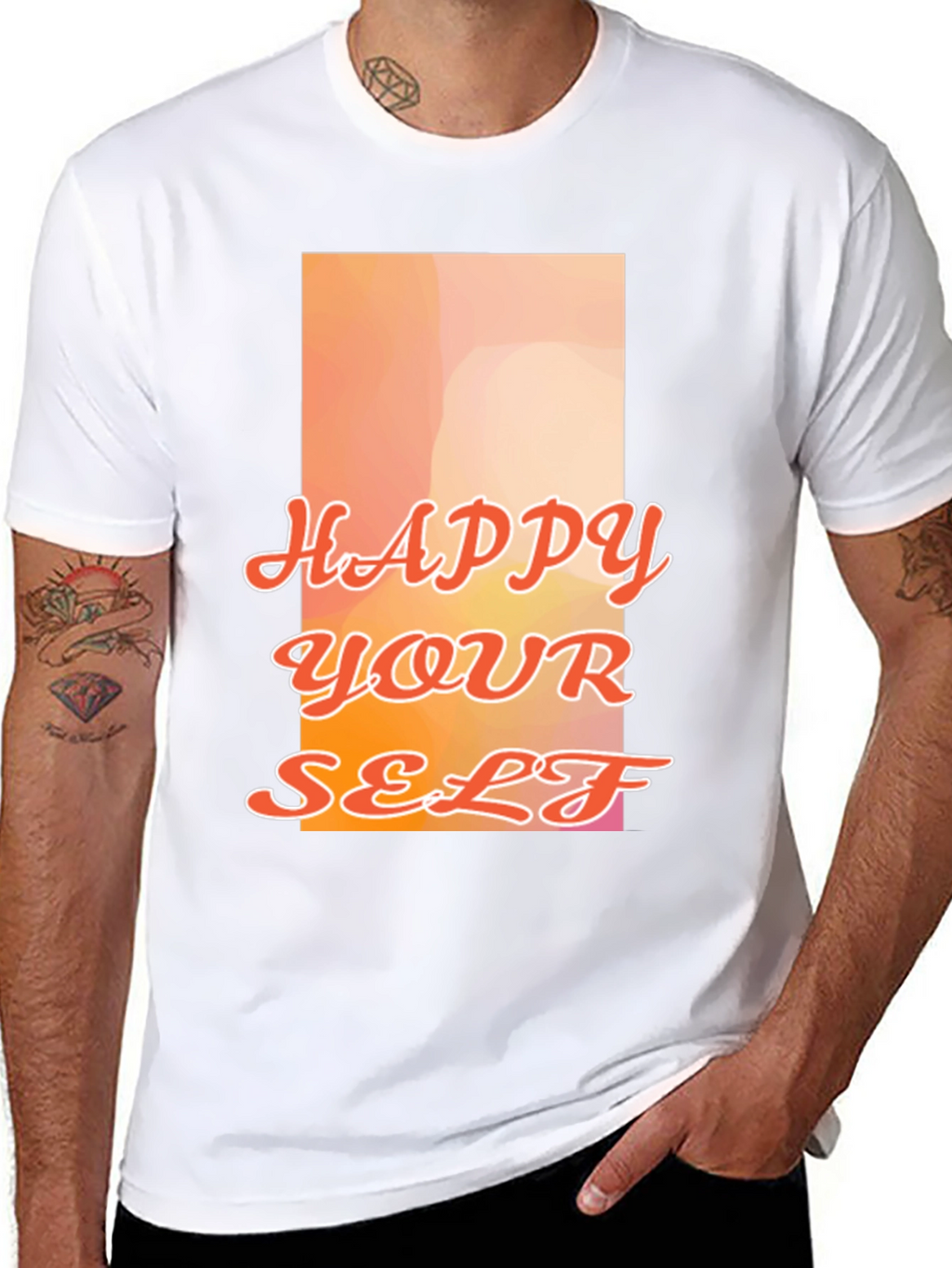 Happy Your Self Graphic Tee