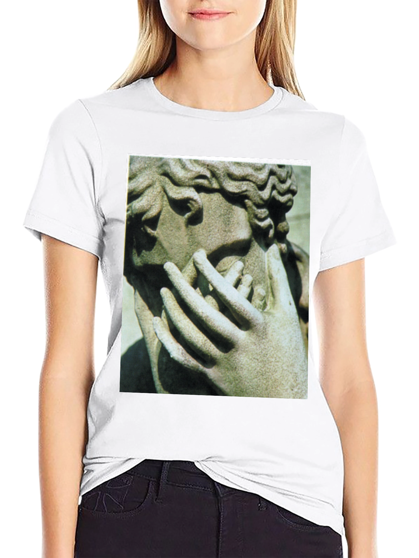 Sculpture Graphic Tee - Artistic Menswear