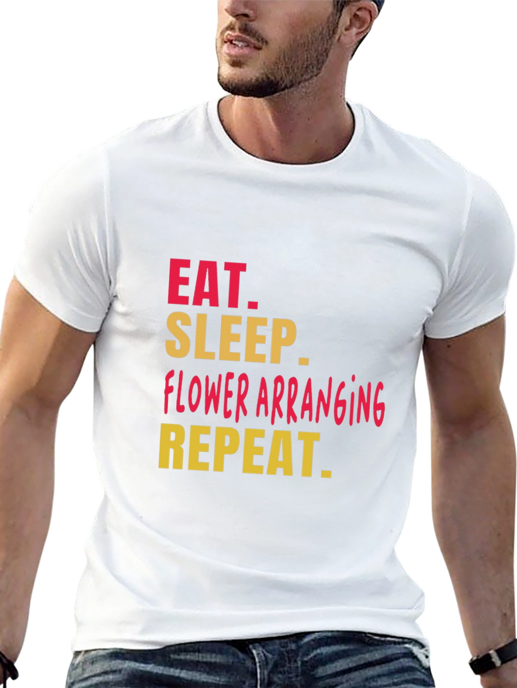 Eat Sleep Flower Arranging T-Shirt