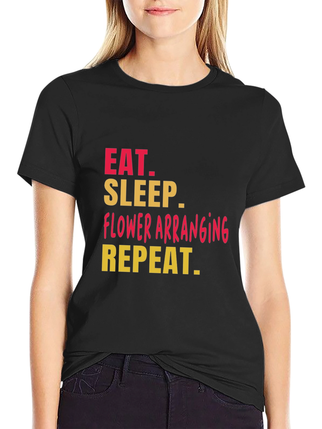 Eat Sleep Flower Arranging T-Shirt