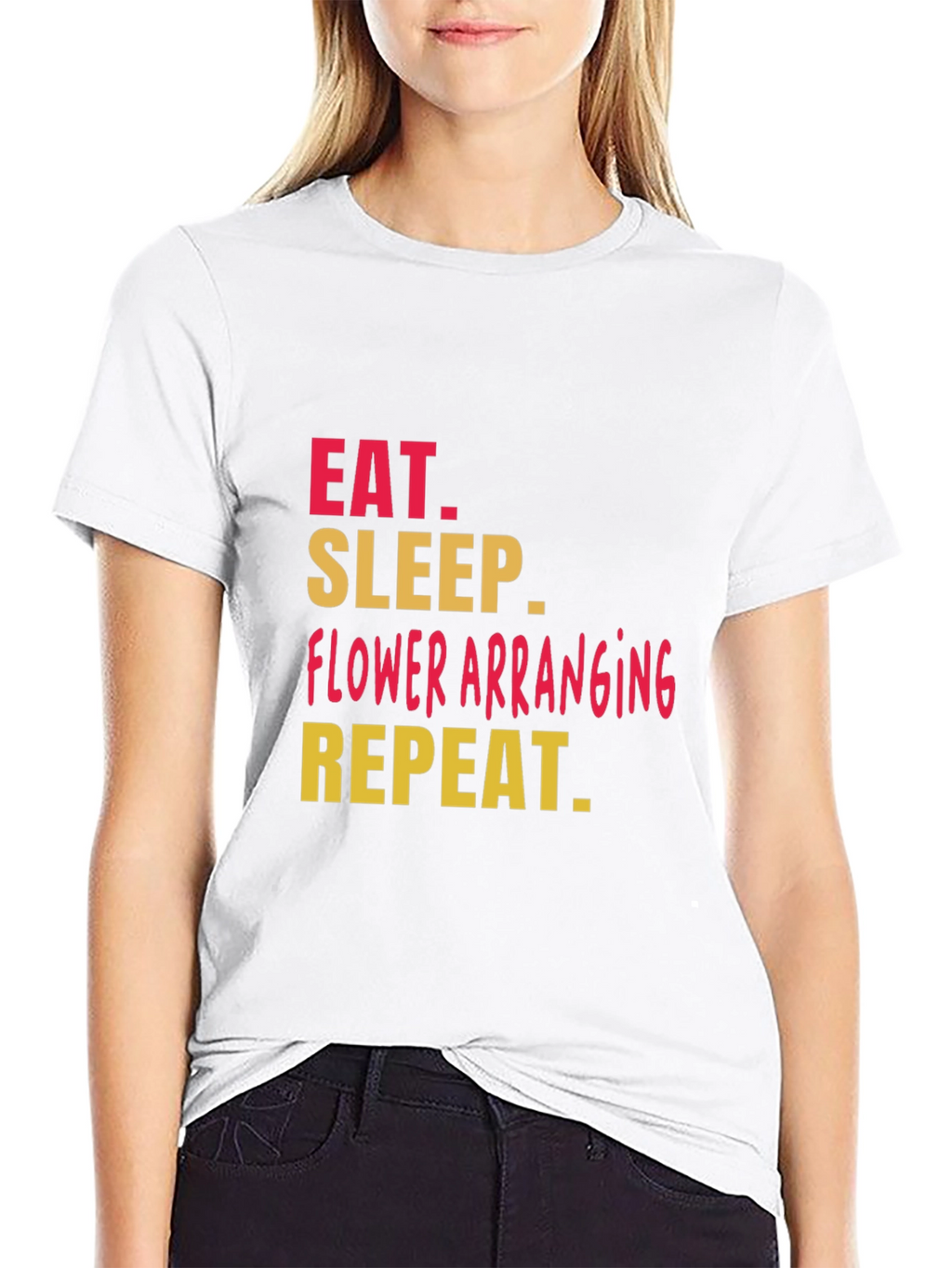 Eat Sleep Flower Arranging T-Shirt