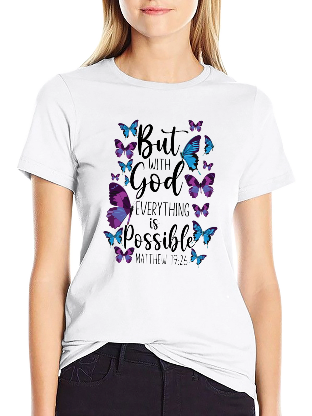Faith-Based Butterfly T-Shirt