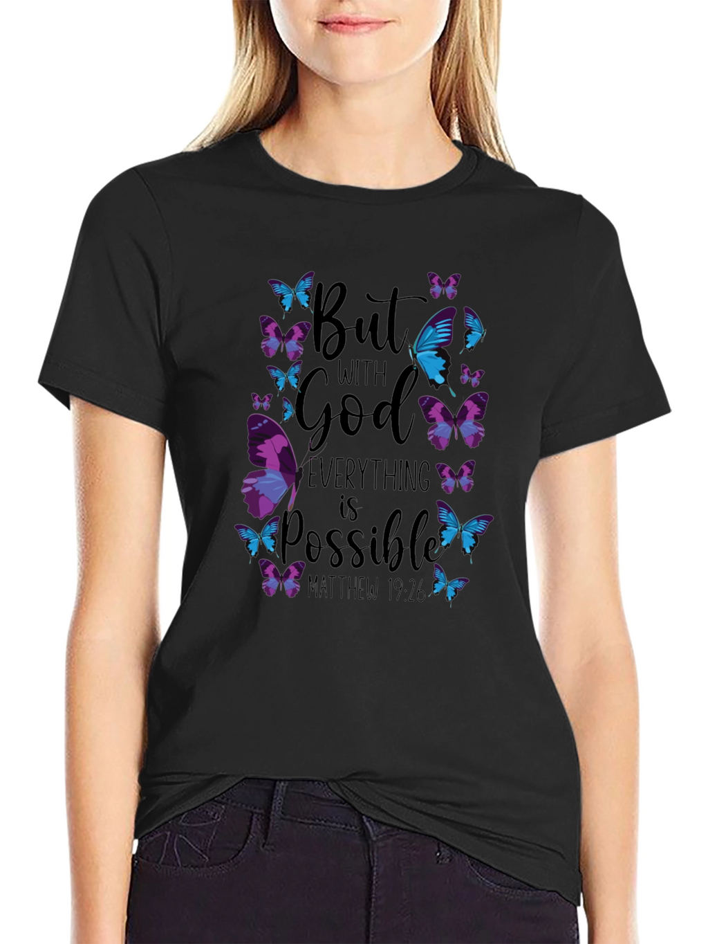Faith-Based Butterfly T-Shirt