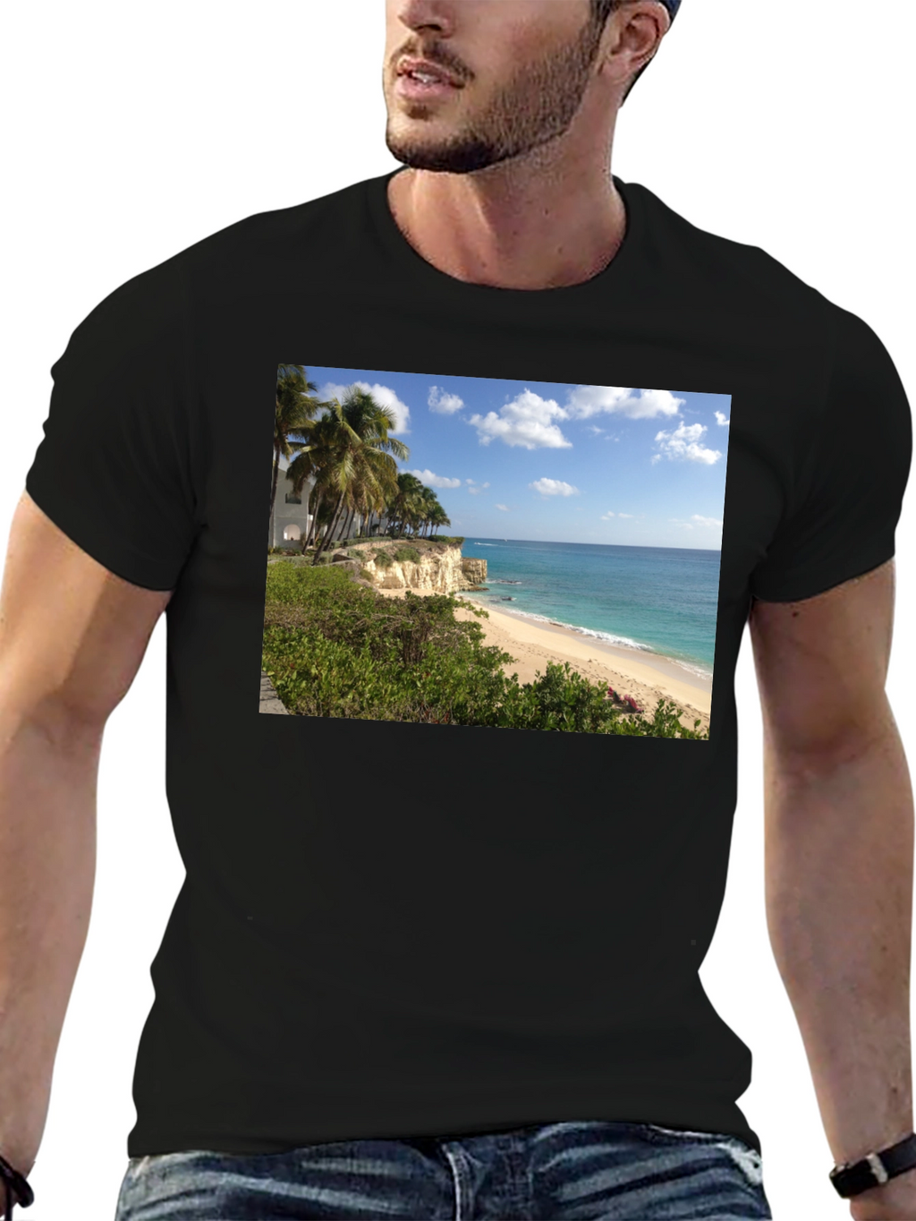 Beach Paradise Graphic T-Shirt
