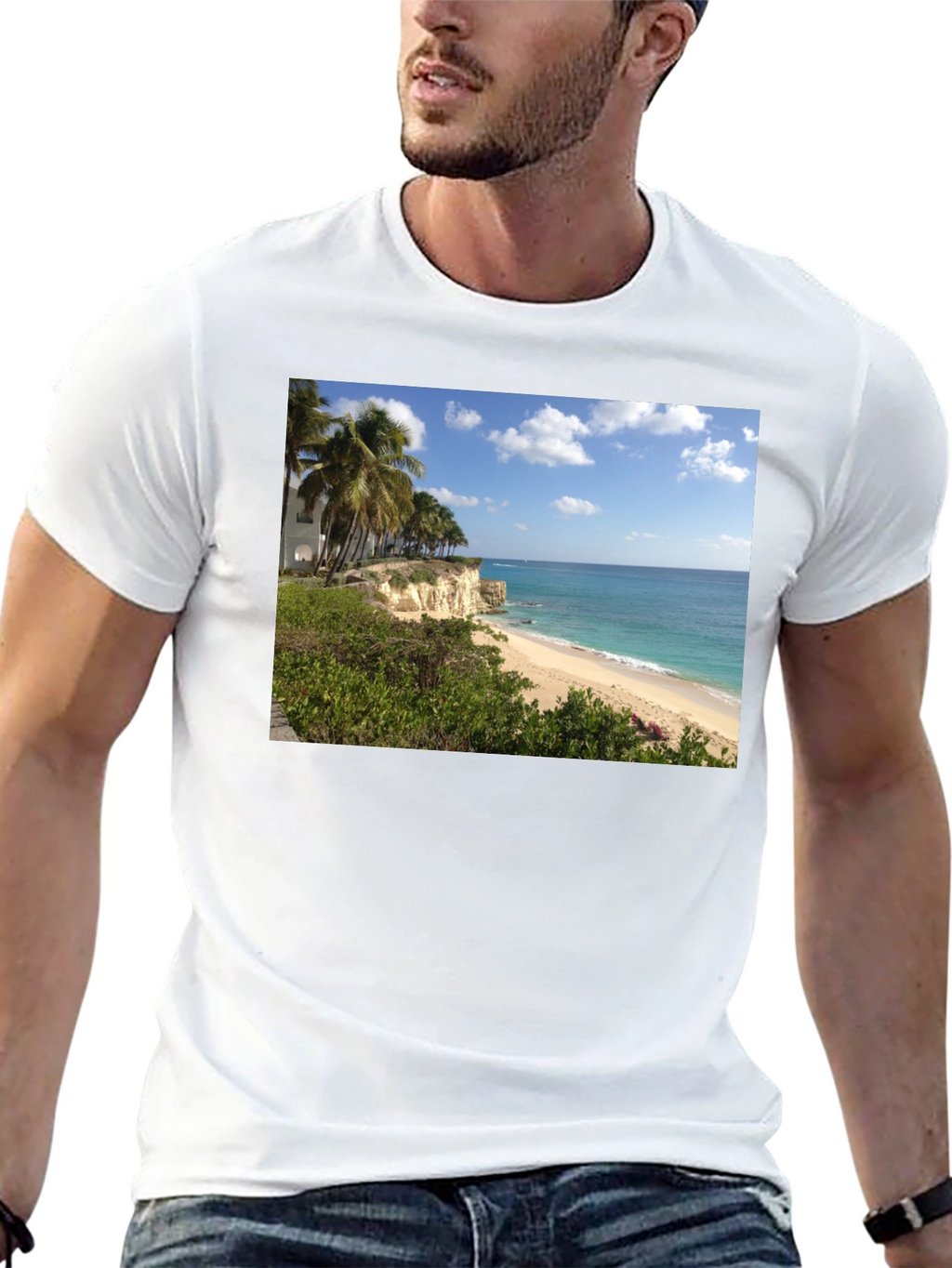Beach Paradise Graphic T-Shirt